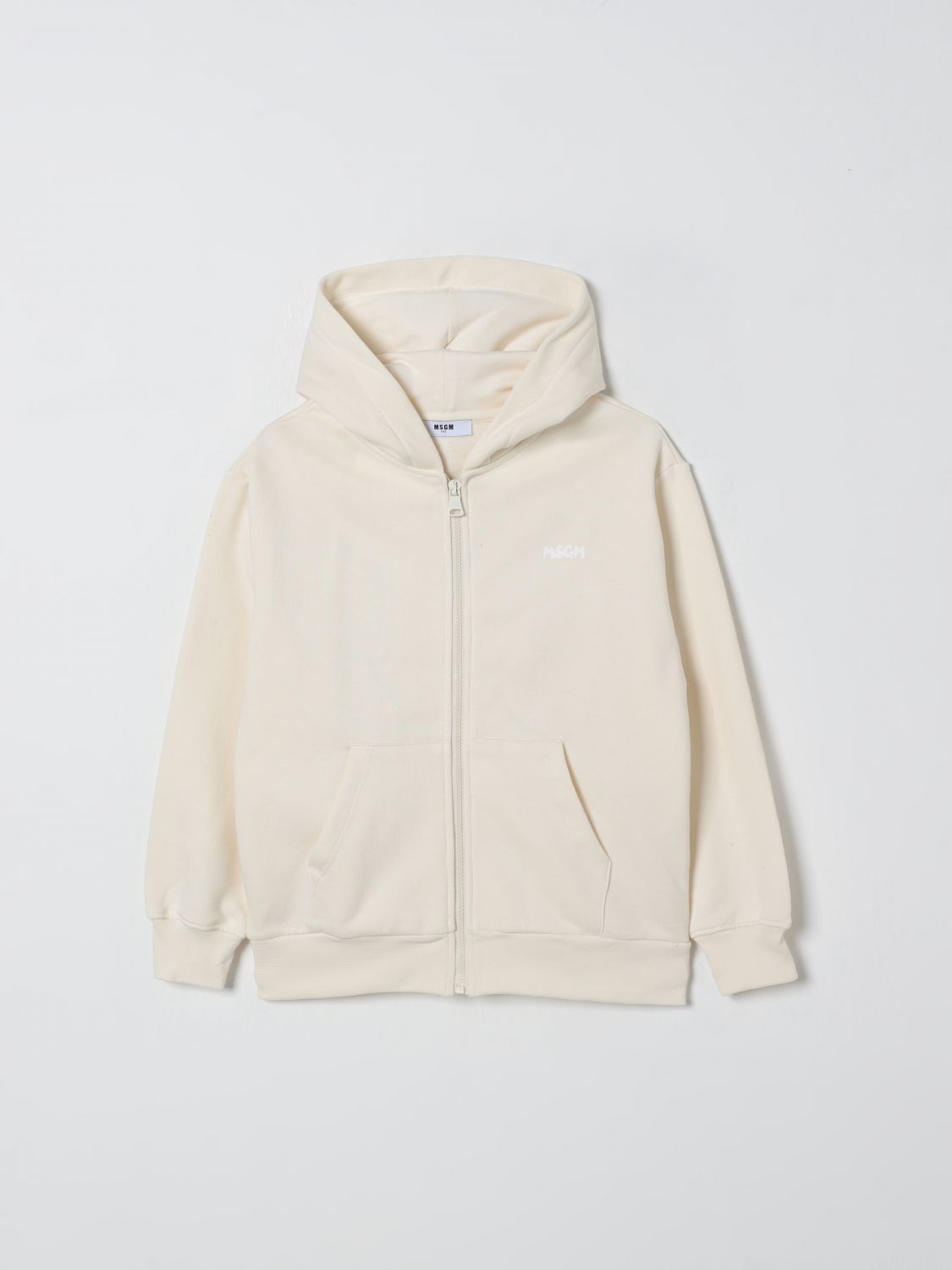 Msgm Sweater  Kids Kids Color Cream In White