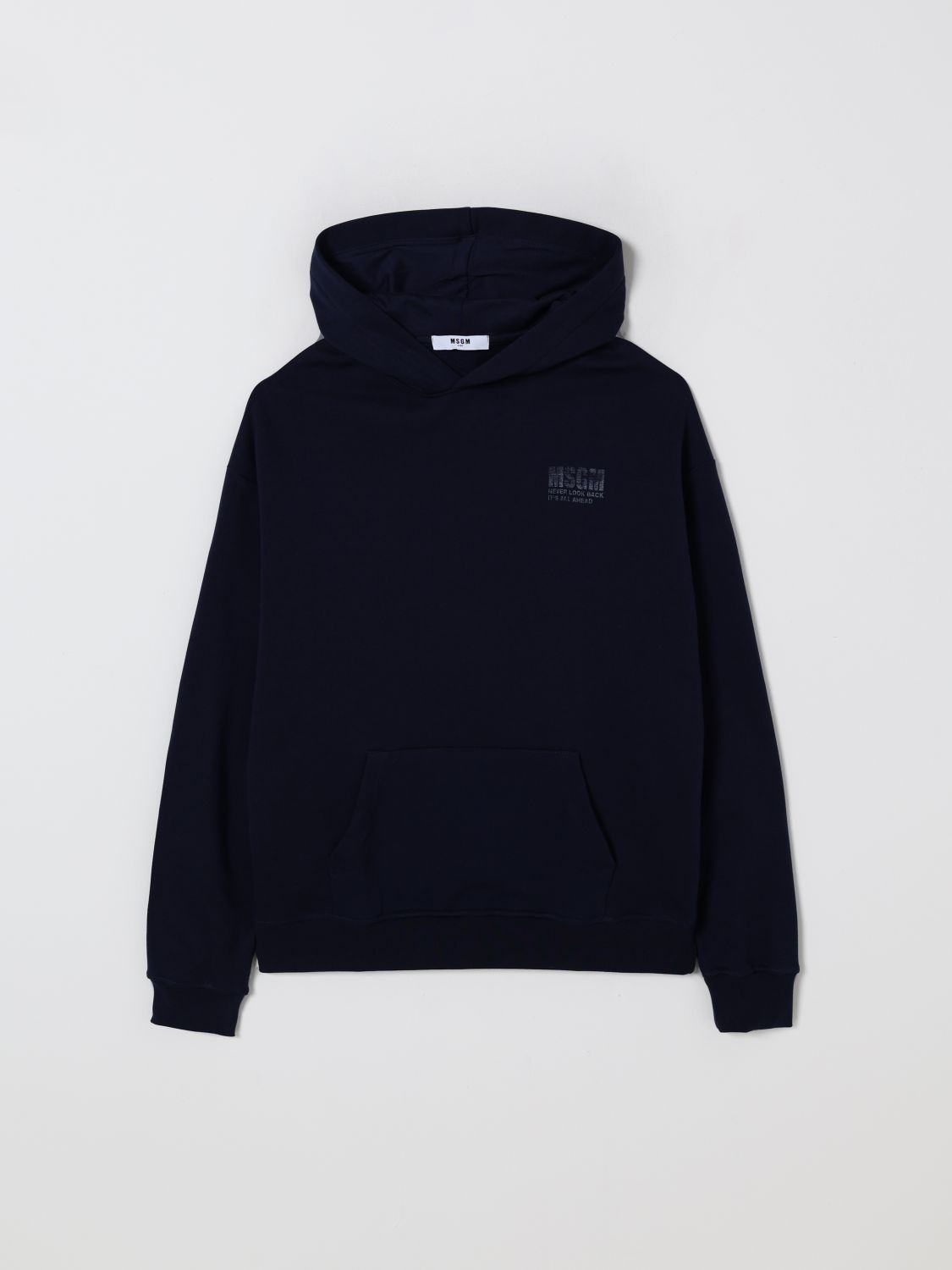 MSGM KIDS Sweater Kids color Blue　MSGM KIDS セーター キッズカラー ブルー MSGM