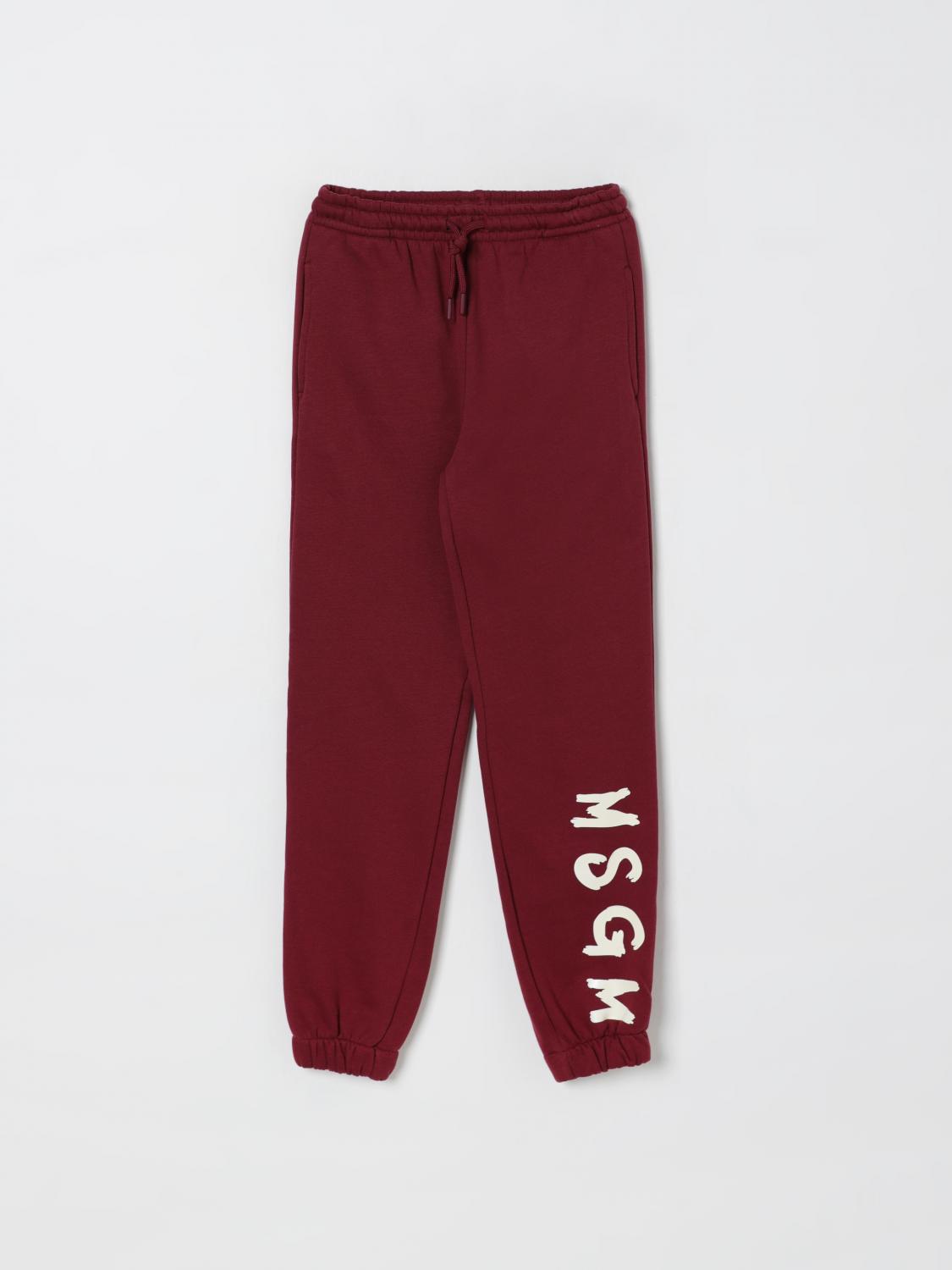 MSGM KIDS Hose Kinder Farbe Rot