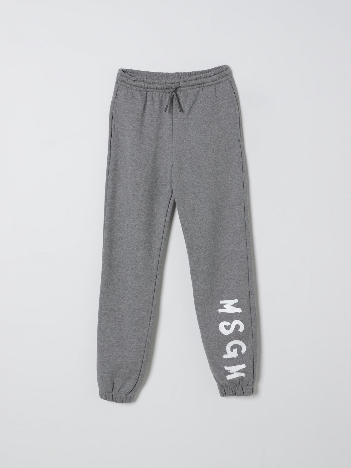 Msgm Pants  Kids Kids Color Grey In Gray