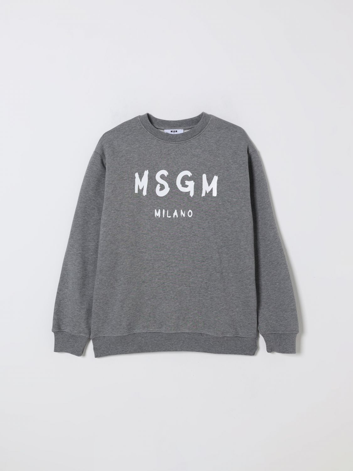 Msgm Sweater Kids Kids Color Grey In Gray
