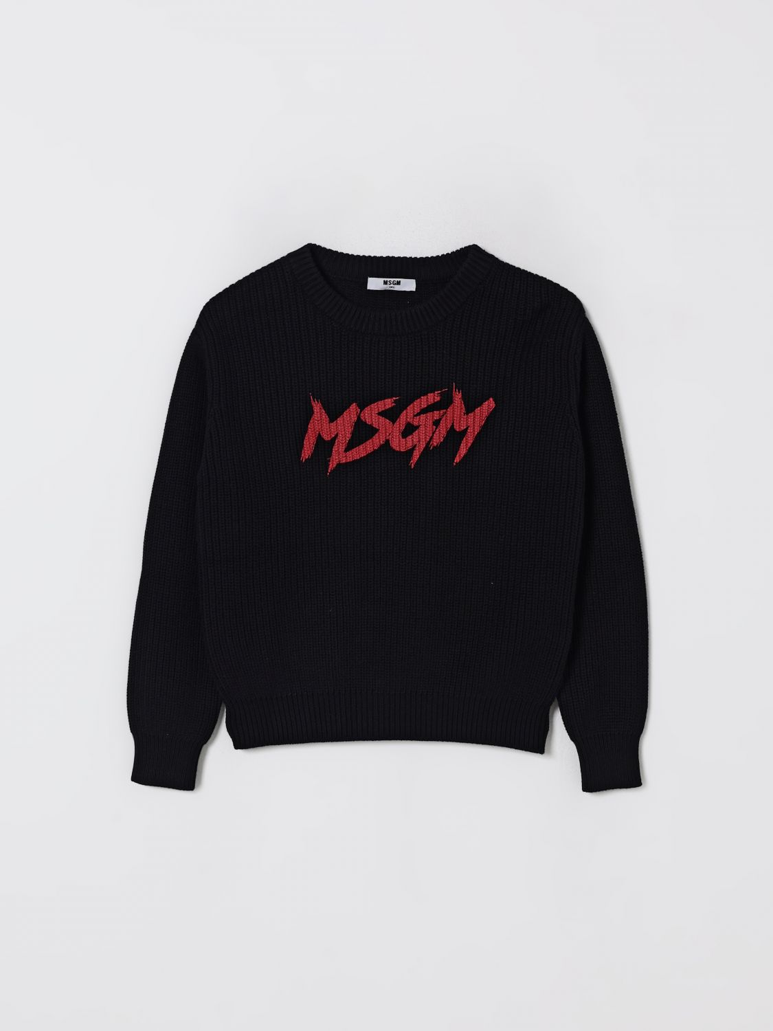 MSGM MSGM KIDS Sweater Kids color Black　MSGM KIDS セーター キッズカラー ブラック