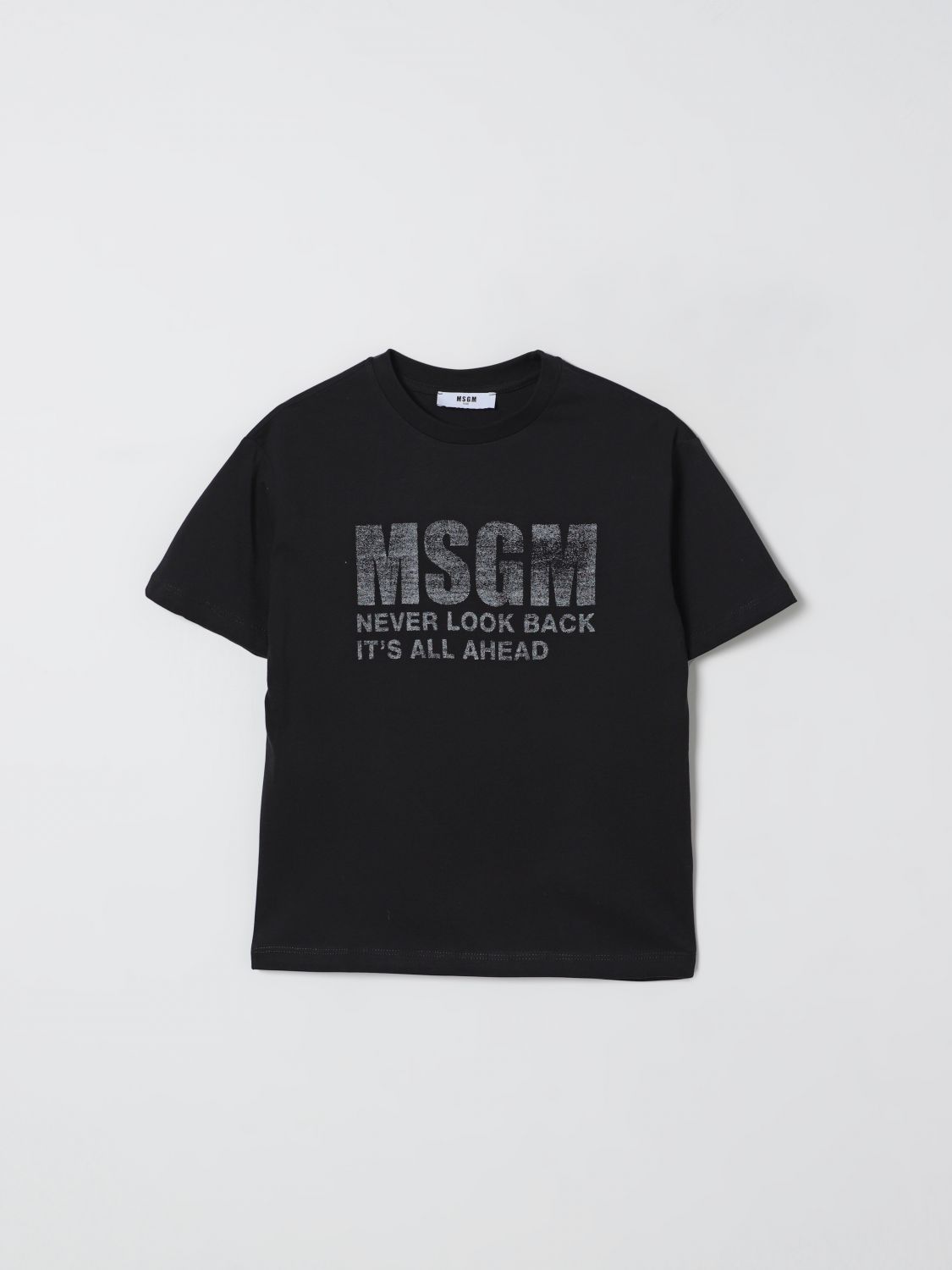 Msgm T-shirt  Kids Kids Color Black In Black