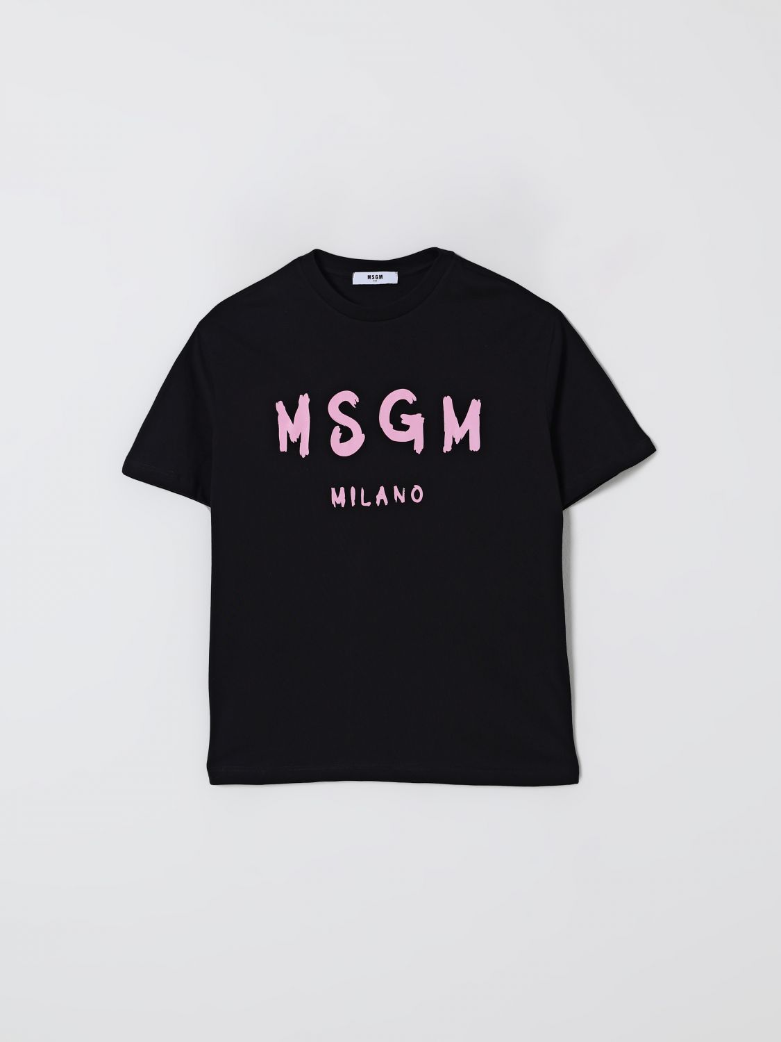 Msgm T-shirt  Kids Kids Color Black In Black