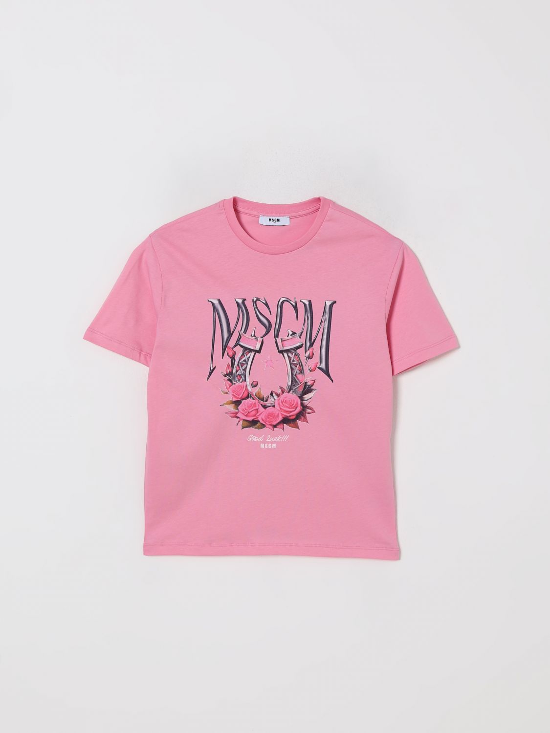 Msgm T-shirt  Kids Kids Color Pink In Pink