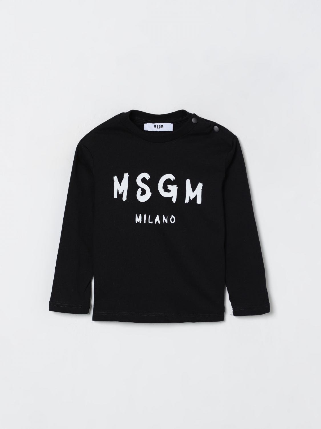 Msgm Babies' T-shirt  Kids Kids Color Black
