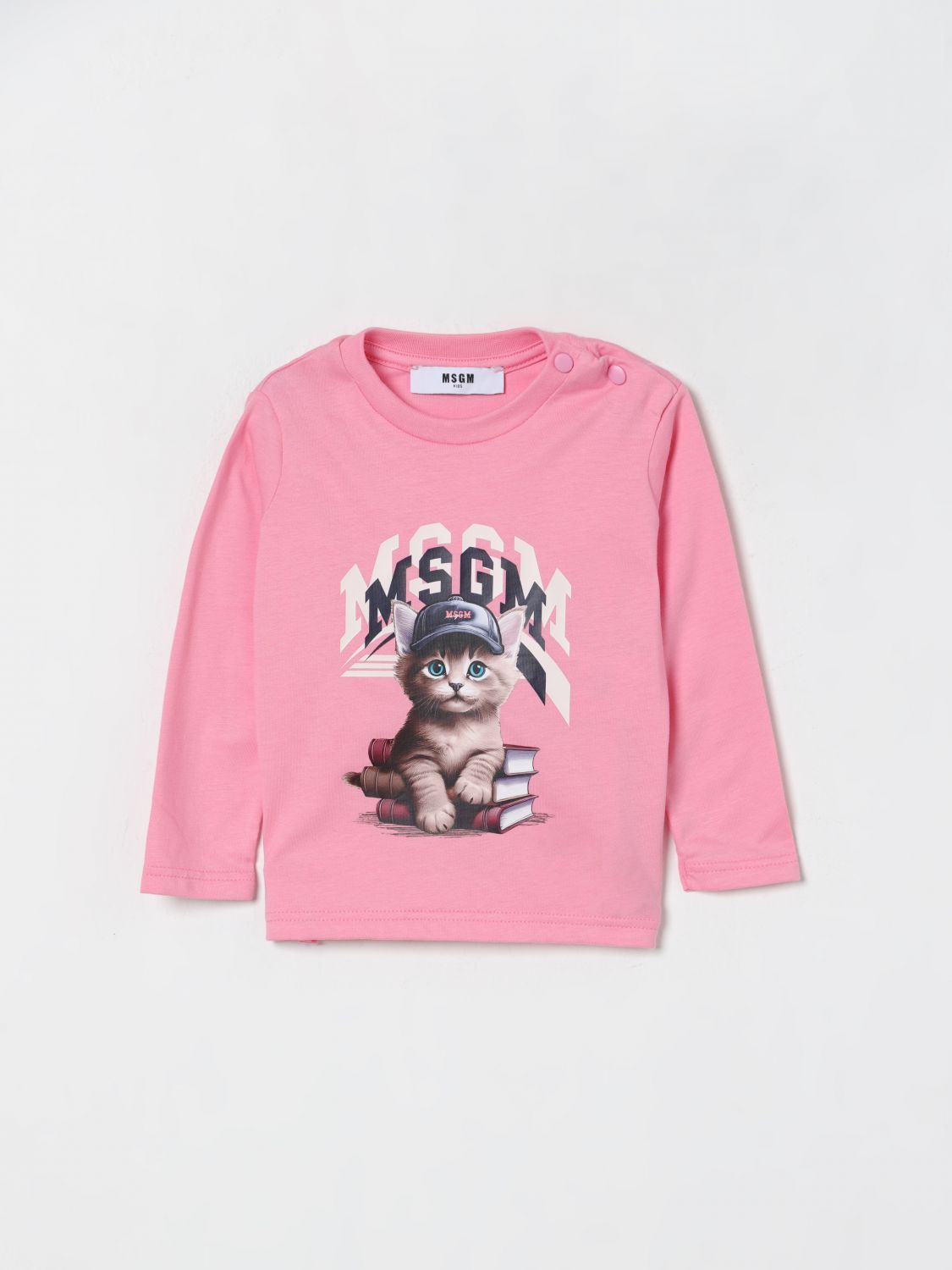 Msgm Babies' T-shirt  Kids Kids Color Pink