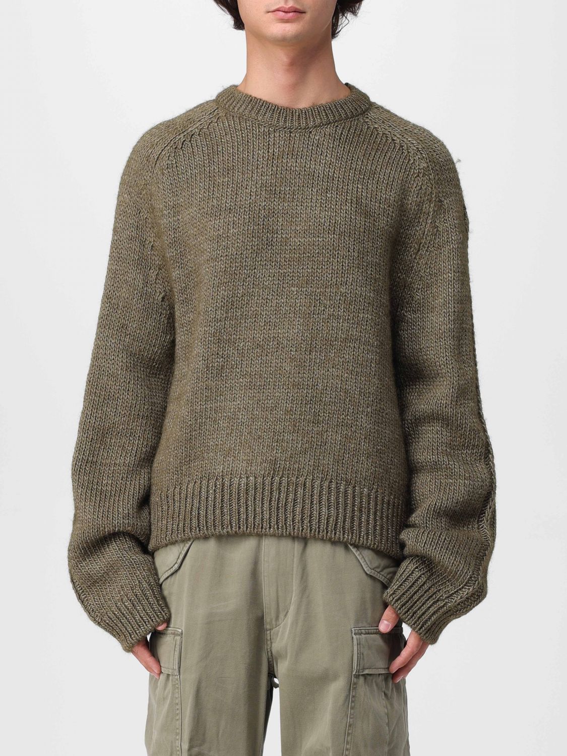 Our Legacy Sweater Men Color Olive In Gray