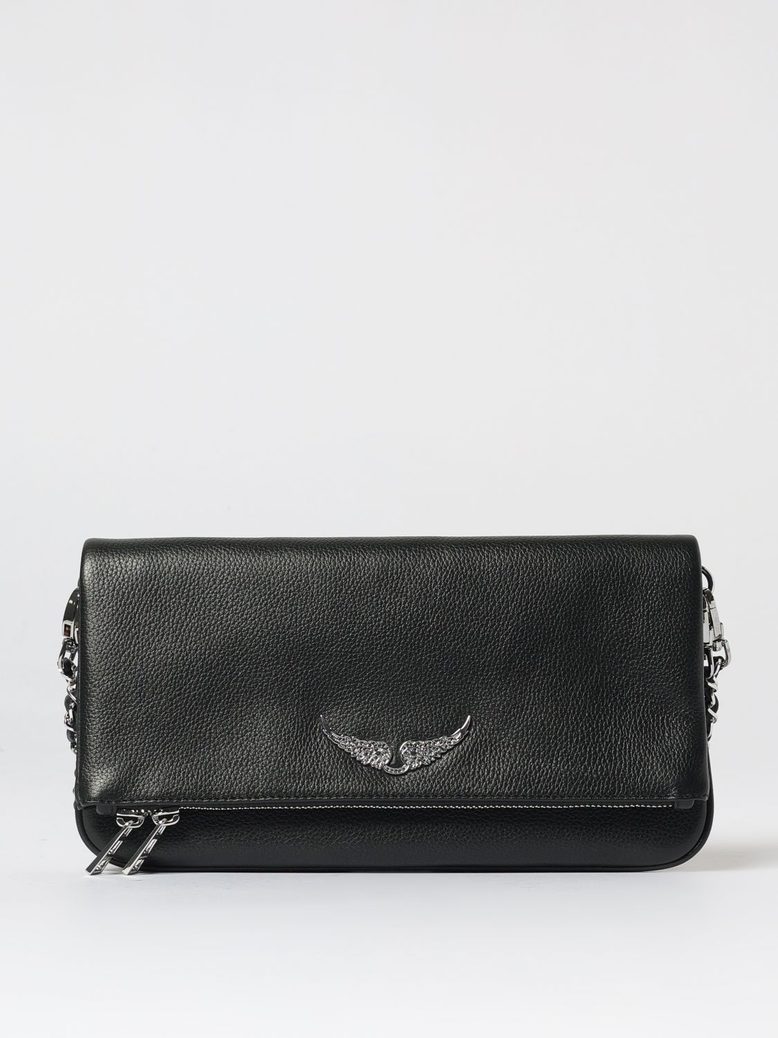 Zadig & Voltaire Clutch  Woman Color Black In Black
