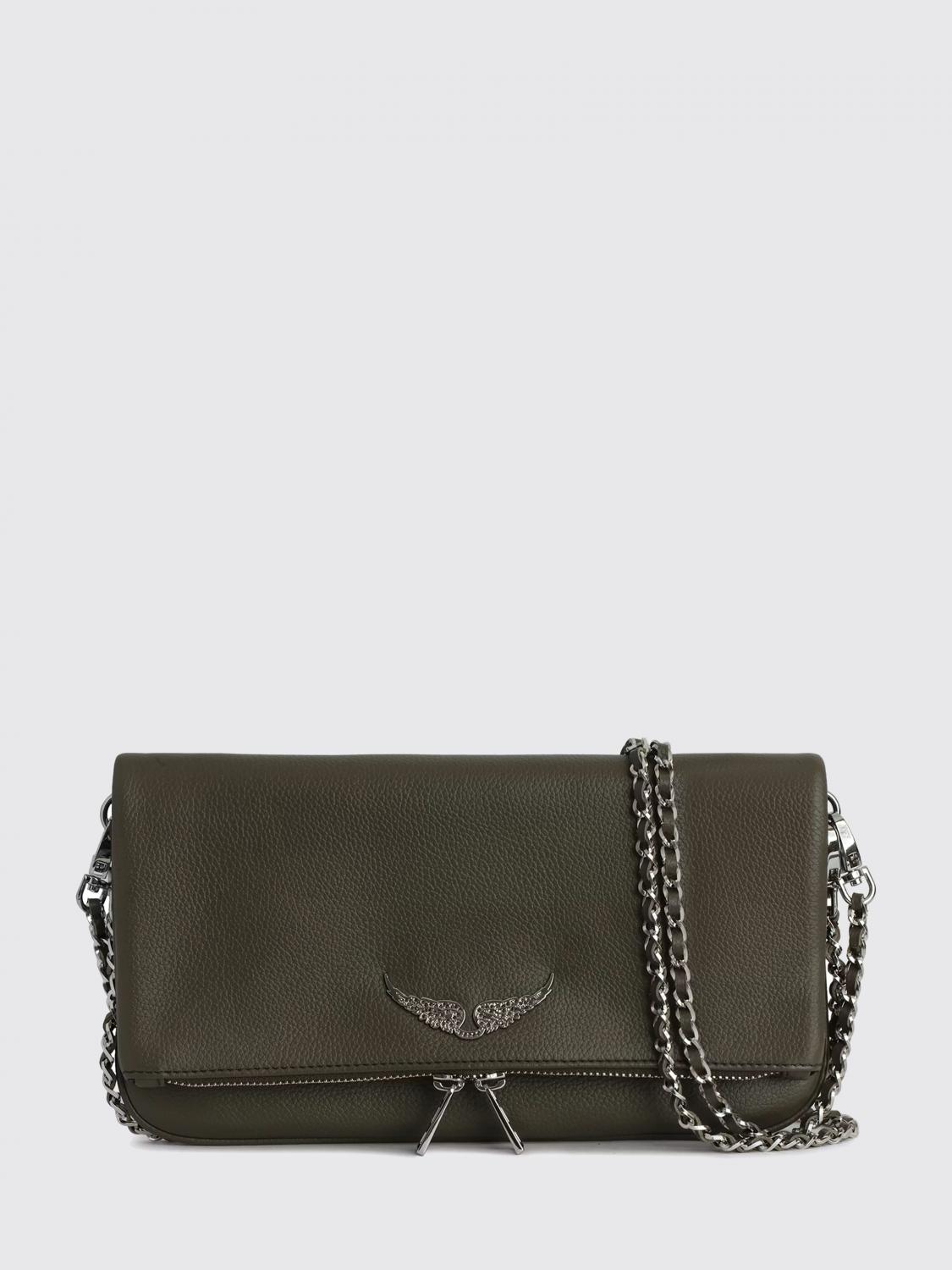 Zadig & Voltaire Clutch  Woman Color Blue In Green