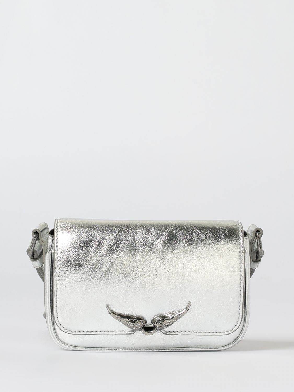 Zadig & Voltaire Shoulder Bag Woman Color Silver In Silver