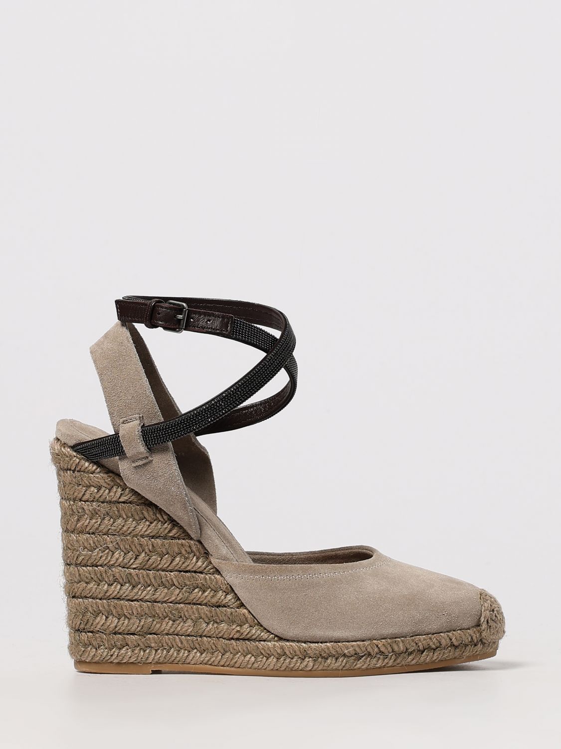 Brunello Cucinelli Shoes  Woman Color Ice In Neutral