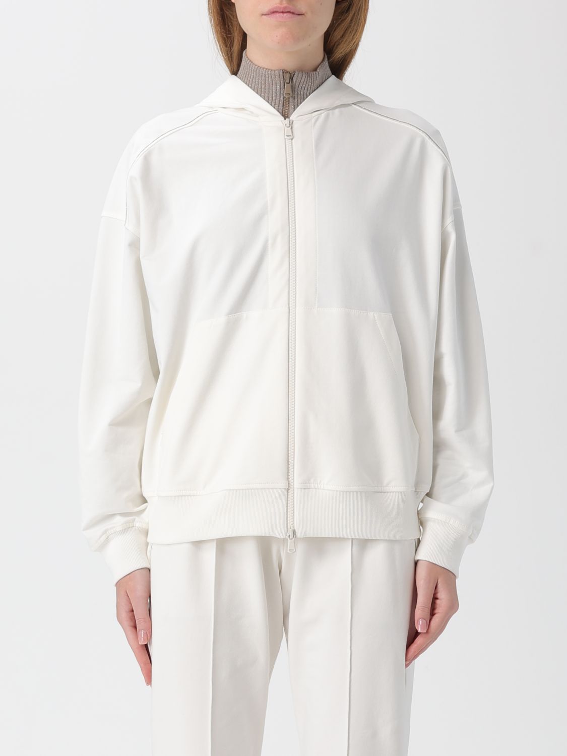Brunello Cucinelli Sweater  Woman Color Natural In White