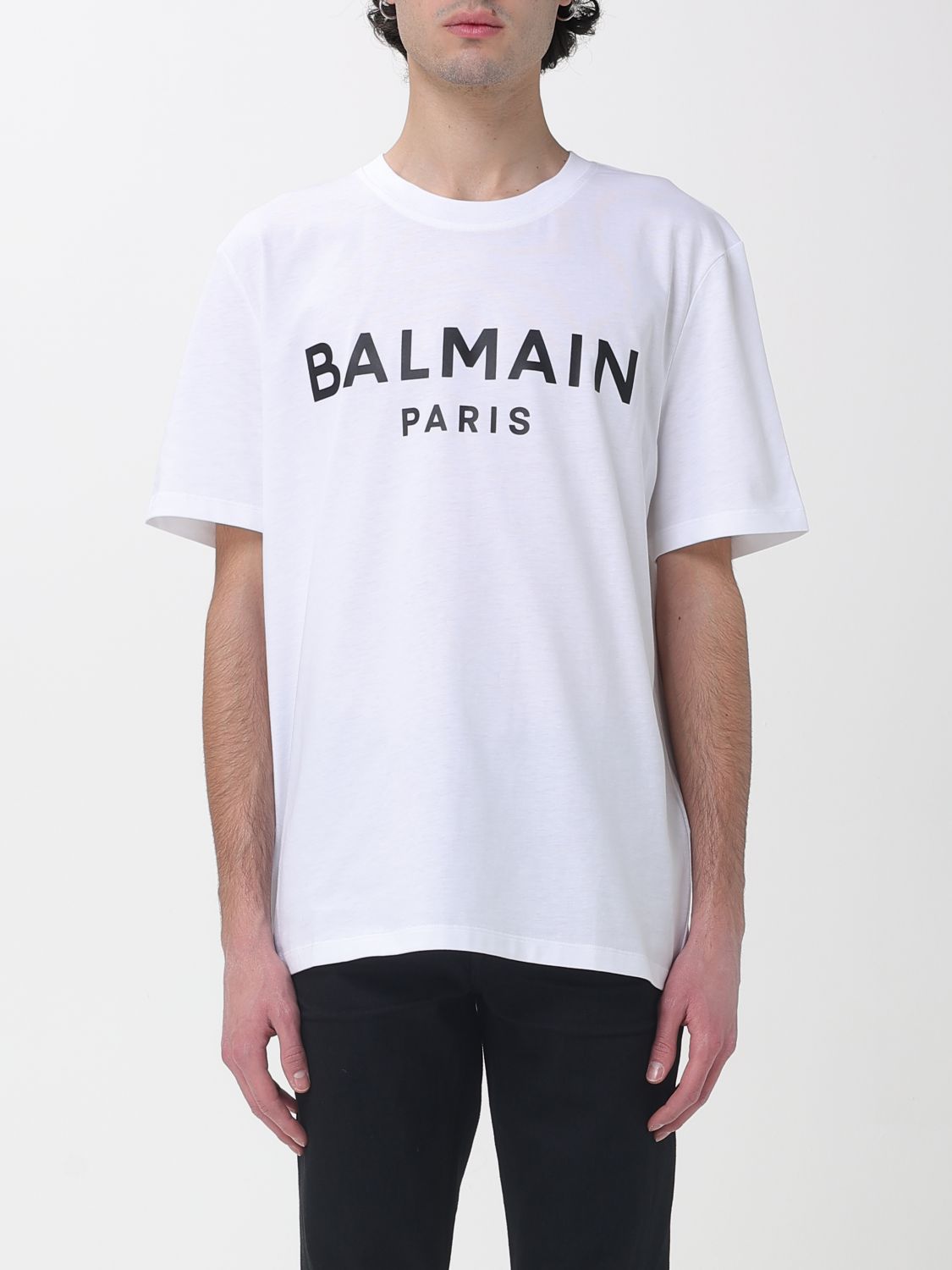 BALMAIN T-Shirt Herren Farbe Weiß