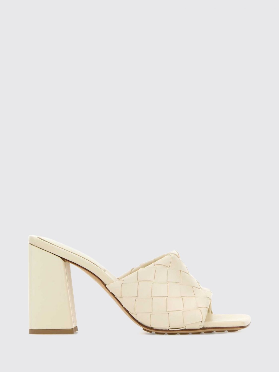 BOTTEGA VENETA Heeled Sandal Woman color White