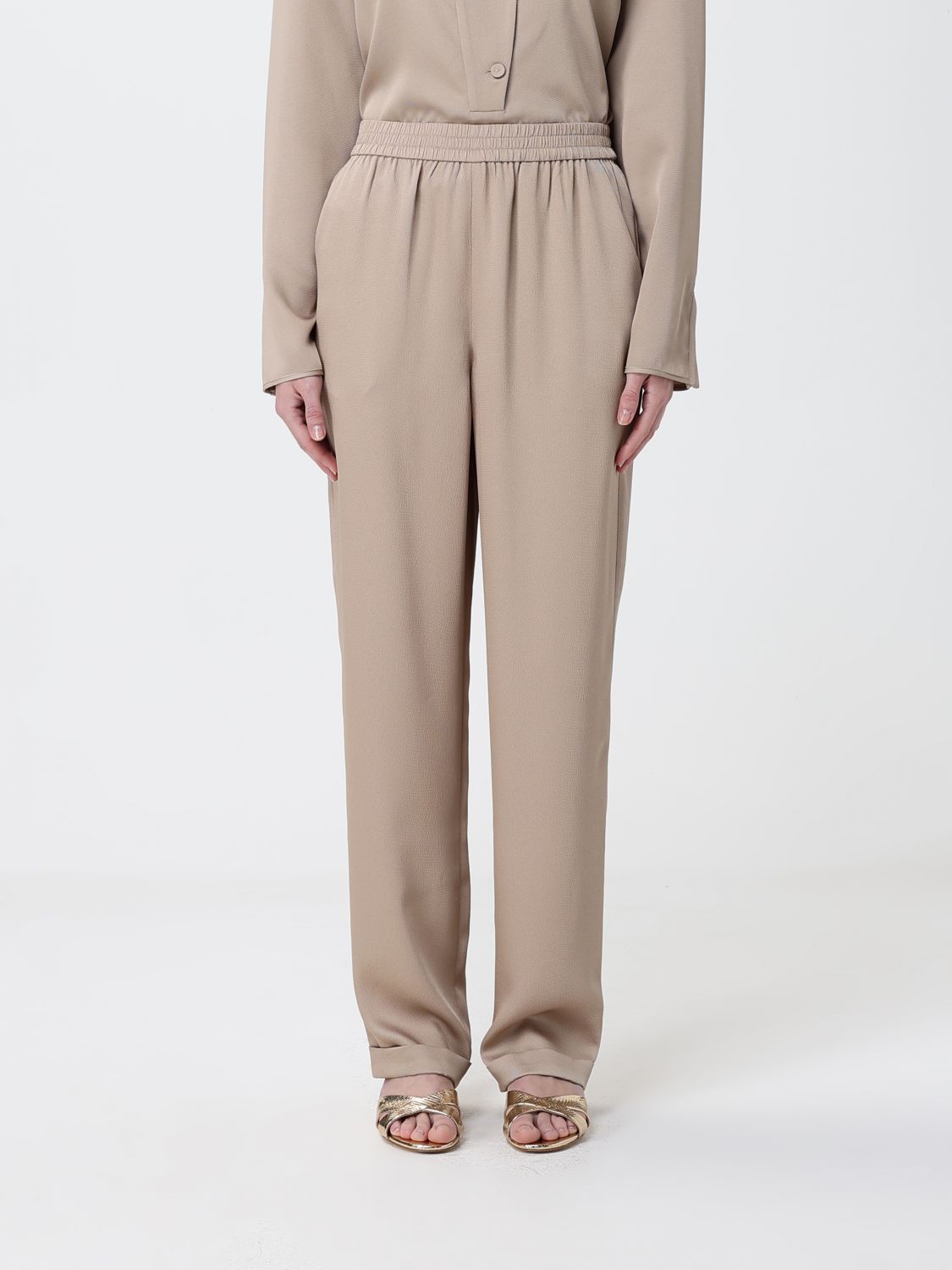 EMPORIO ARMANI Hose Damen Farbe Champagne