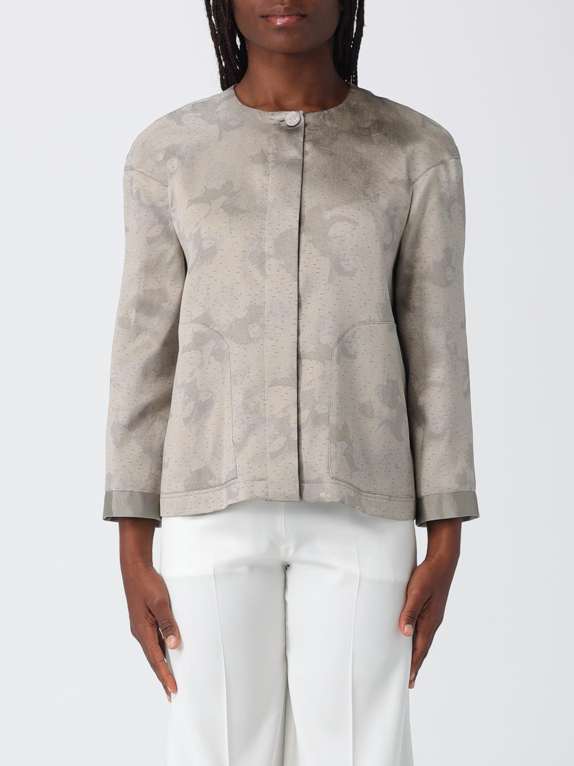 EMPORIO ARMANI Jacke Damen Farbe Grau