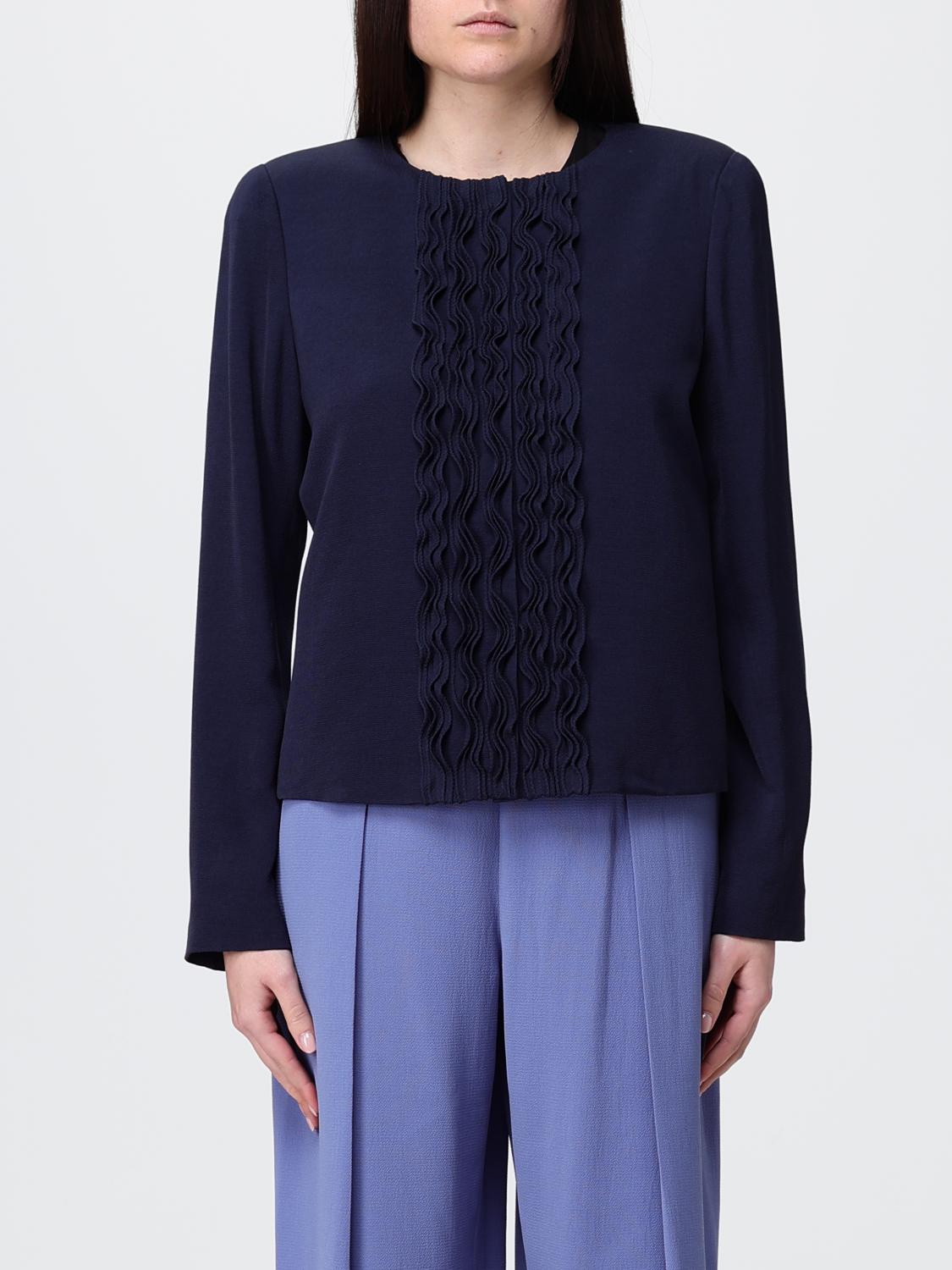 EMPORIO ARMANI Jacke Damen Farbe Blau