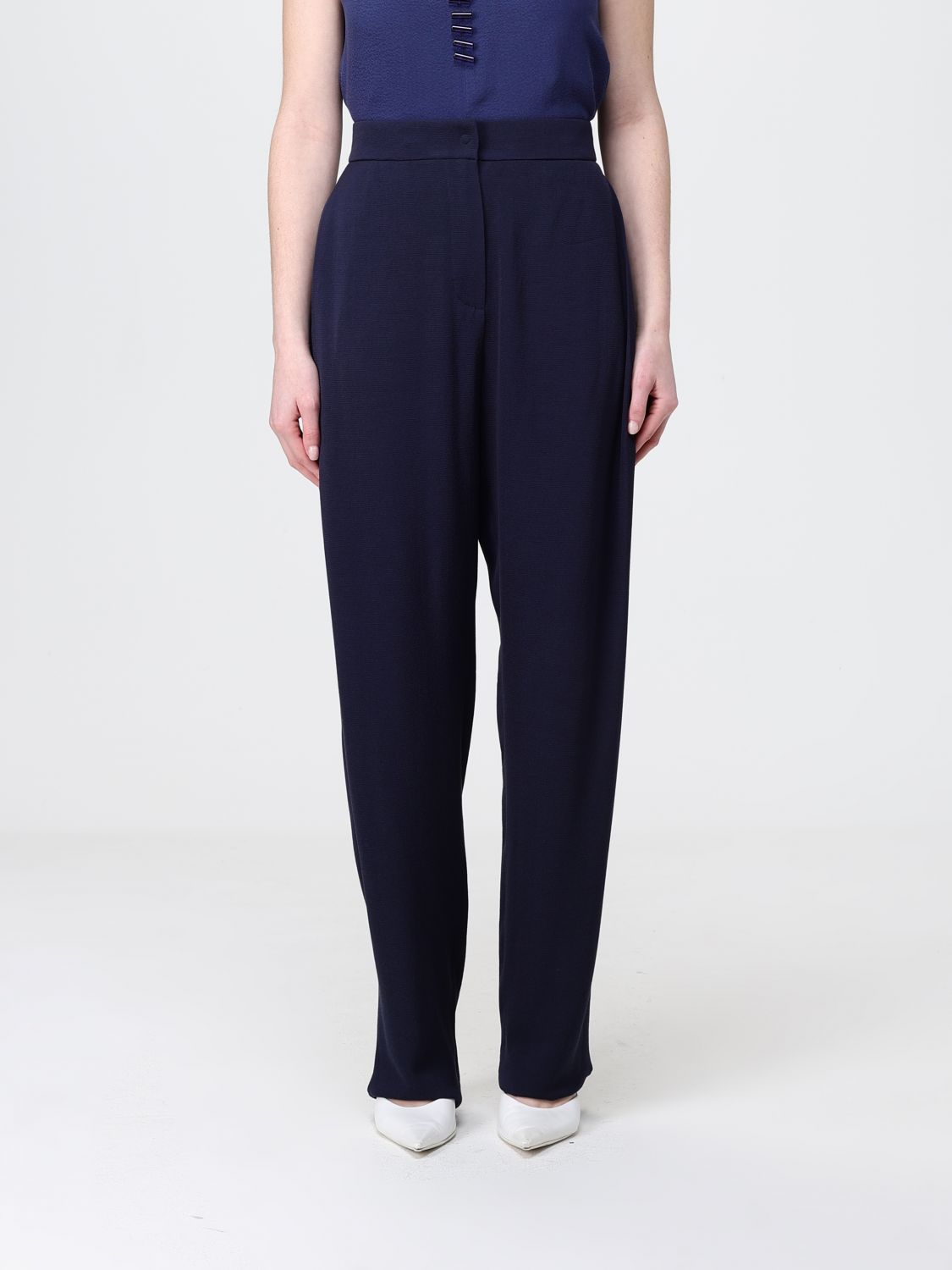 EMPORIO ARMANI Hose Damen Farbe Blau