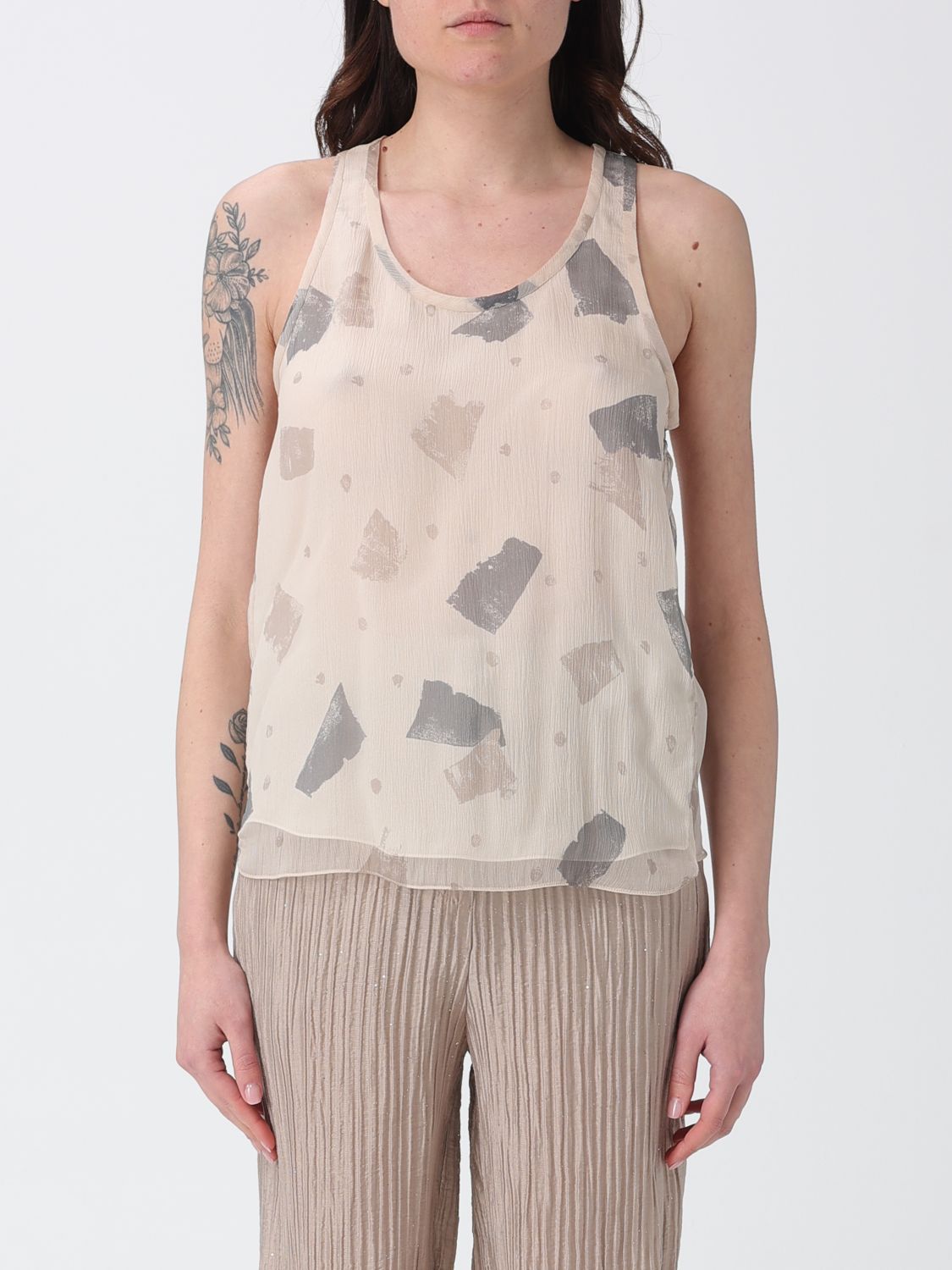 EMPORIO ARMANI Top Damen Farbe Bunt