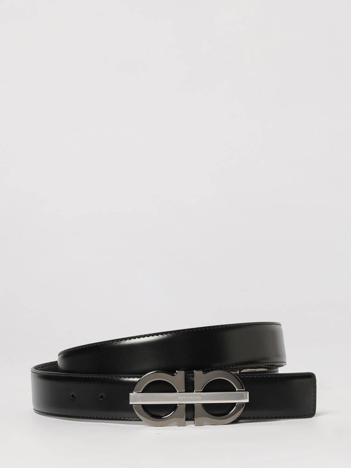FERRAGAMO Belt Men color Black　FERRAGAMO ベルト メンズ カラー ブラック FERRAGAMO
