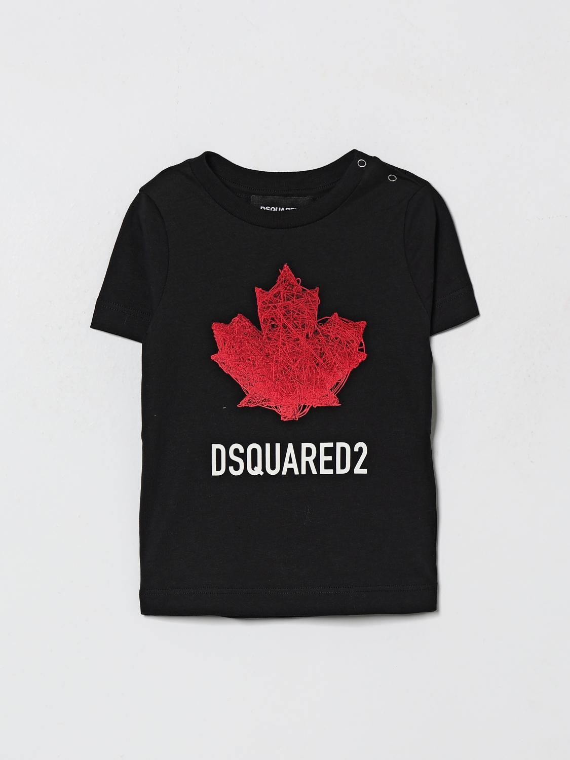 DSQUARED2 T-Shirt Kinder Farbe Schwarz