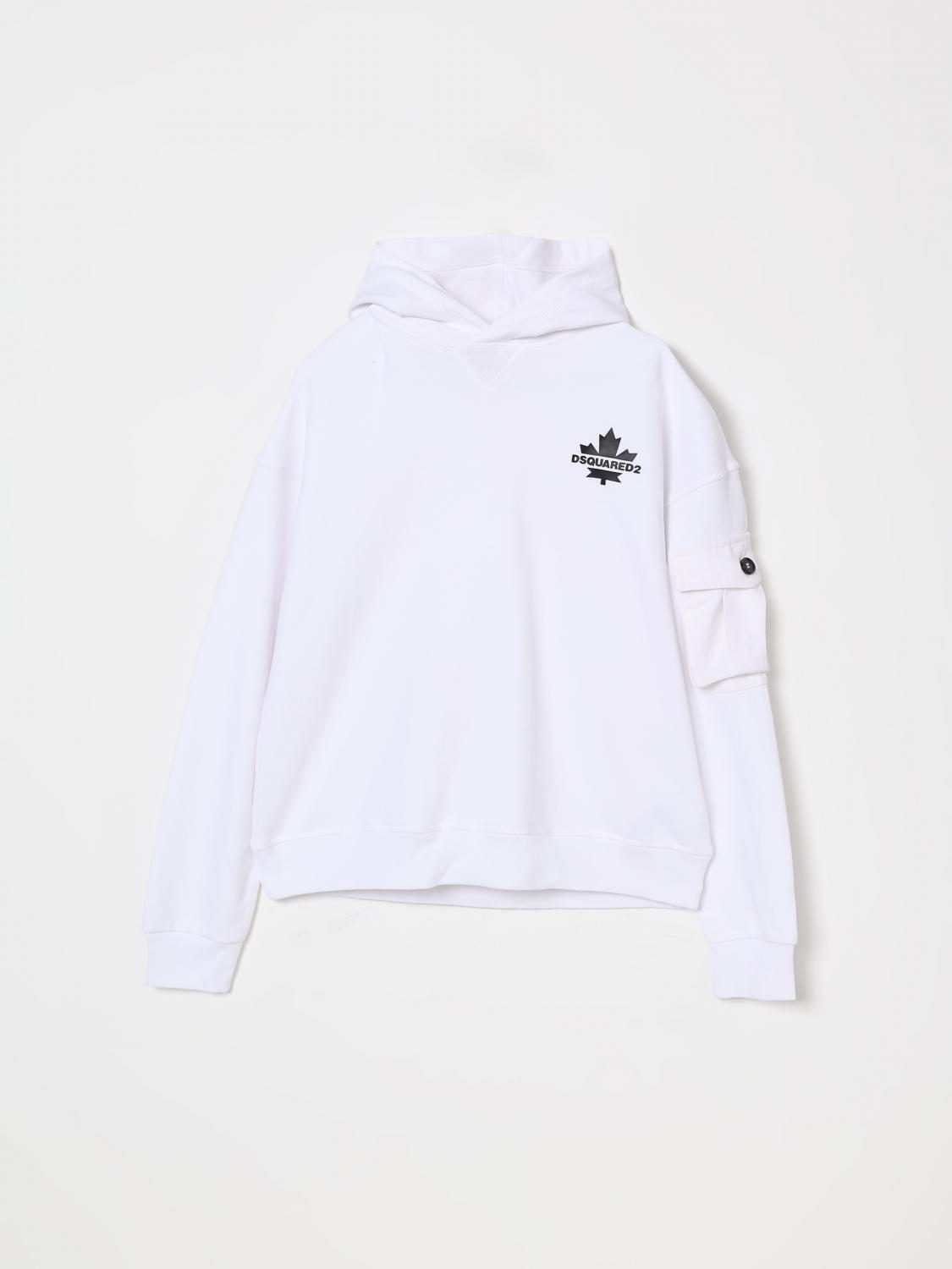 DSQUARED2 Pullover Kinder Farbe Weiß