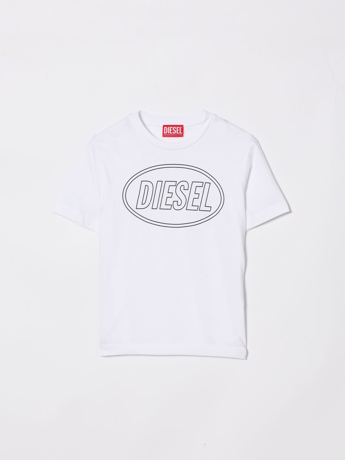 DIESEL T-Shirt Kinder Farbe Weiß