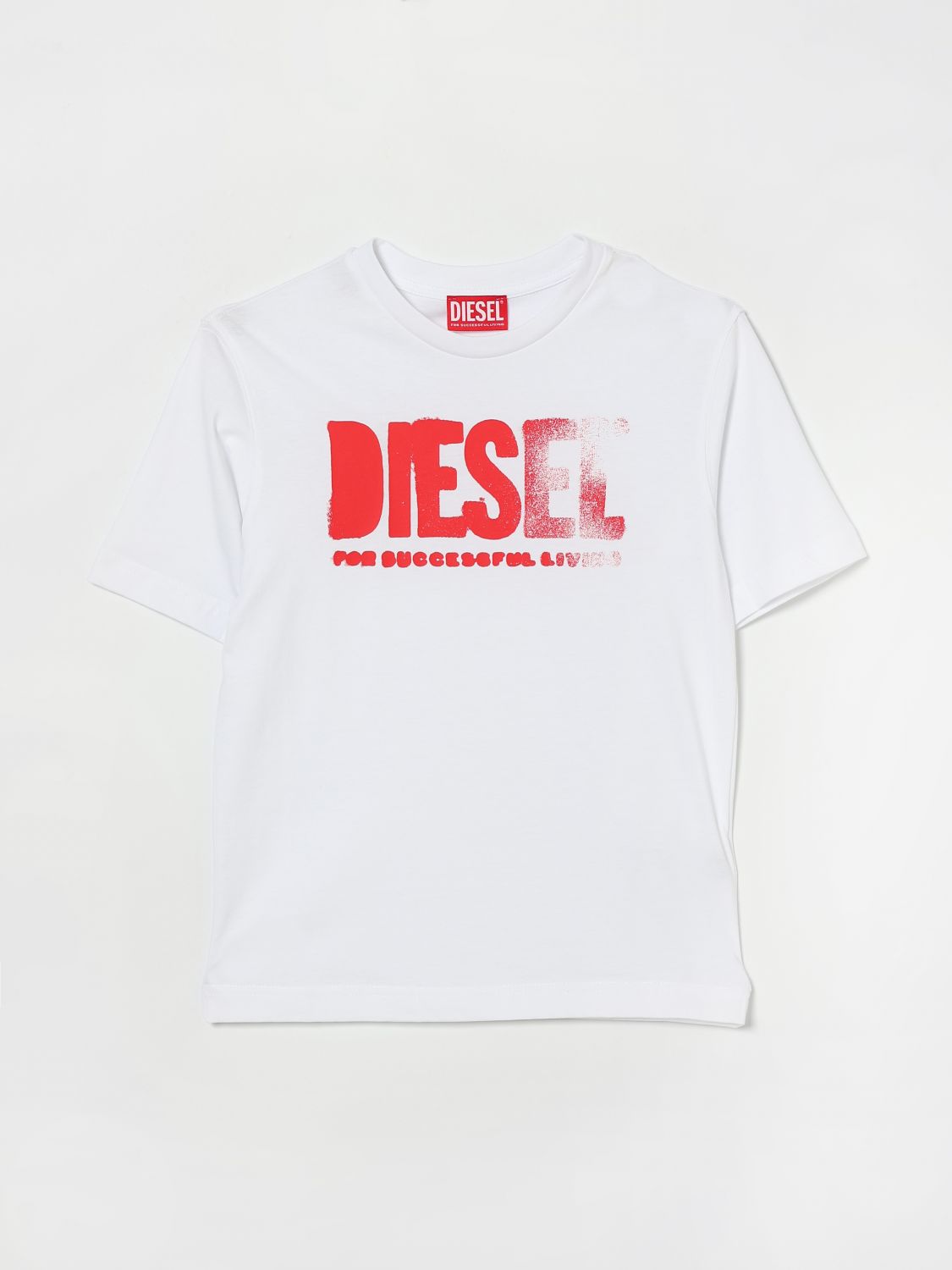 DIESEL T-Shirt Kinder Farbe Weiß
