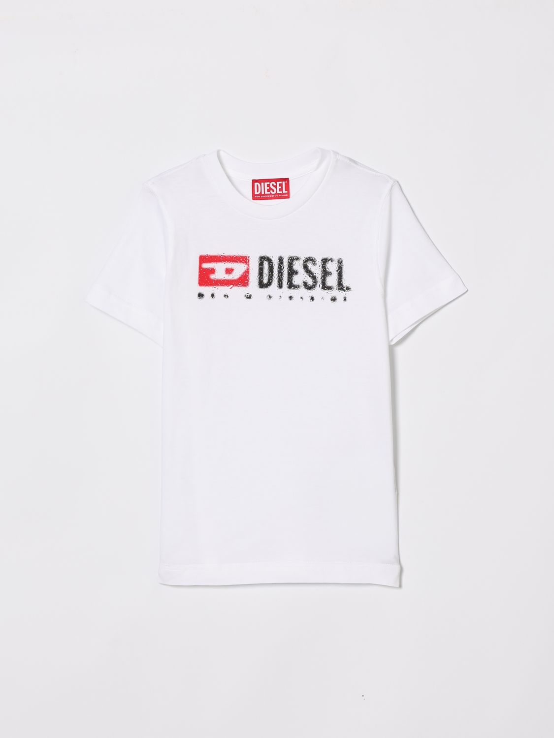 DIESEL T-Shirt Kinder Farbe Weiß