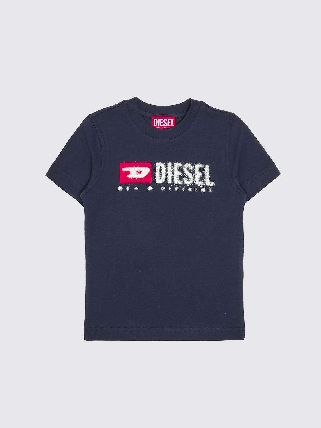 DIESEL T-Shirt Kinder Farbe Blau