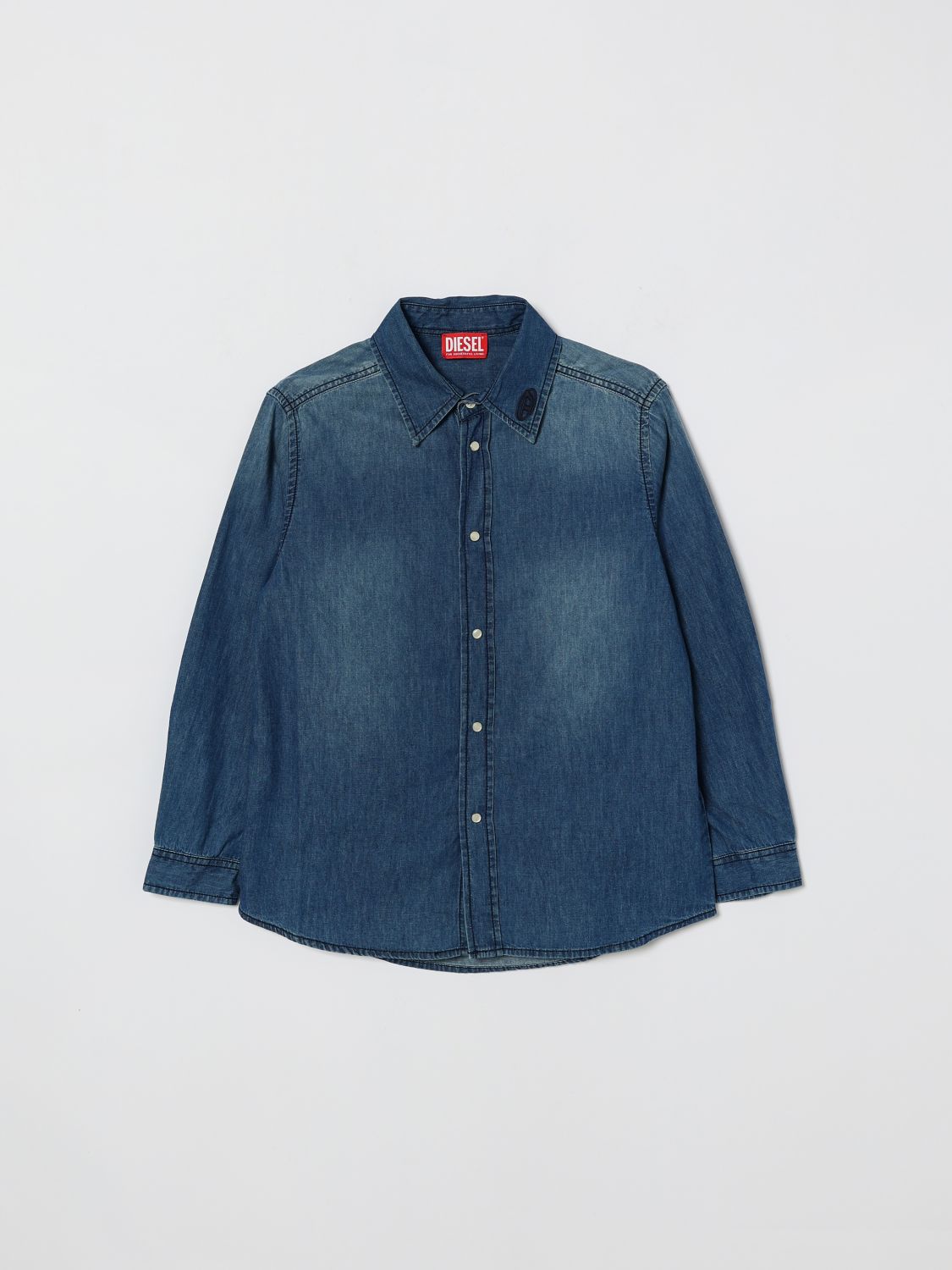 DIESEL Hemd Kinder Farbe Denim