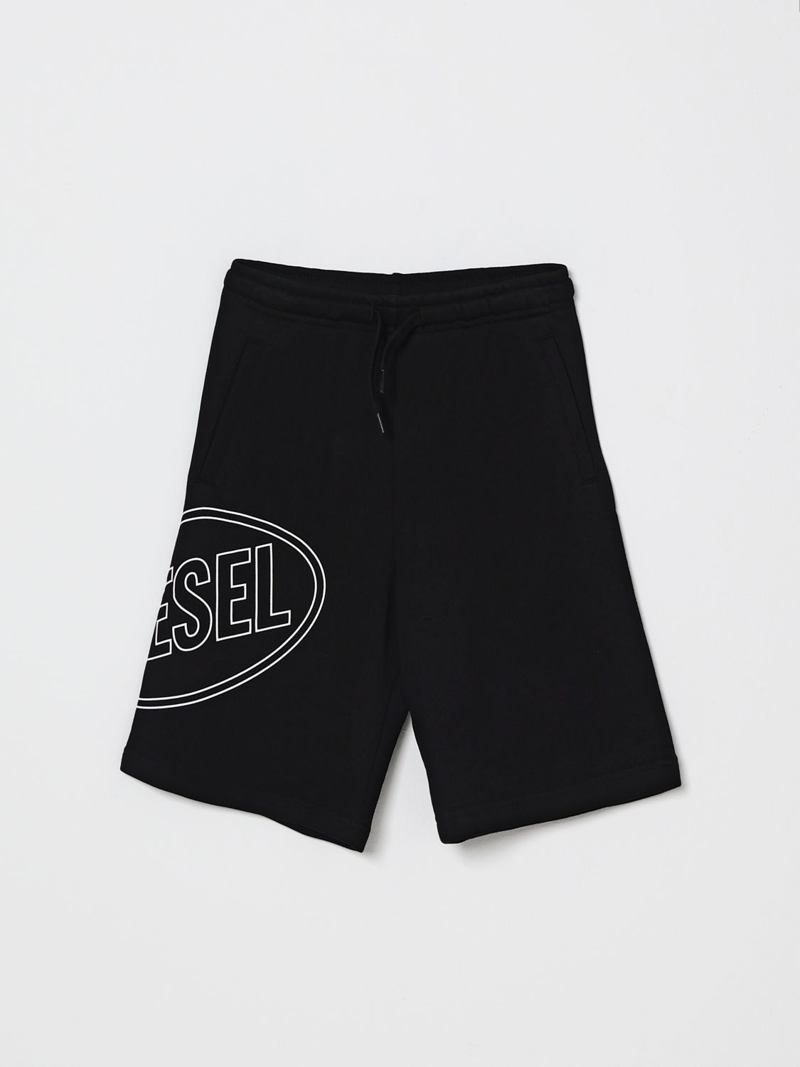 Diesel Αγόρια Μαύρο Shorts Kids Color