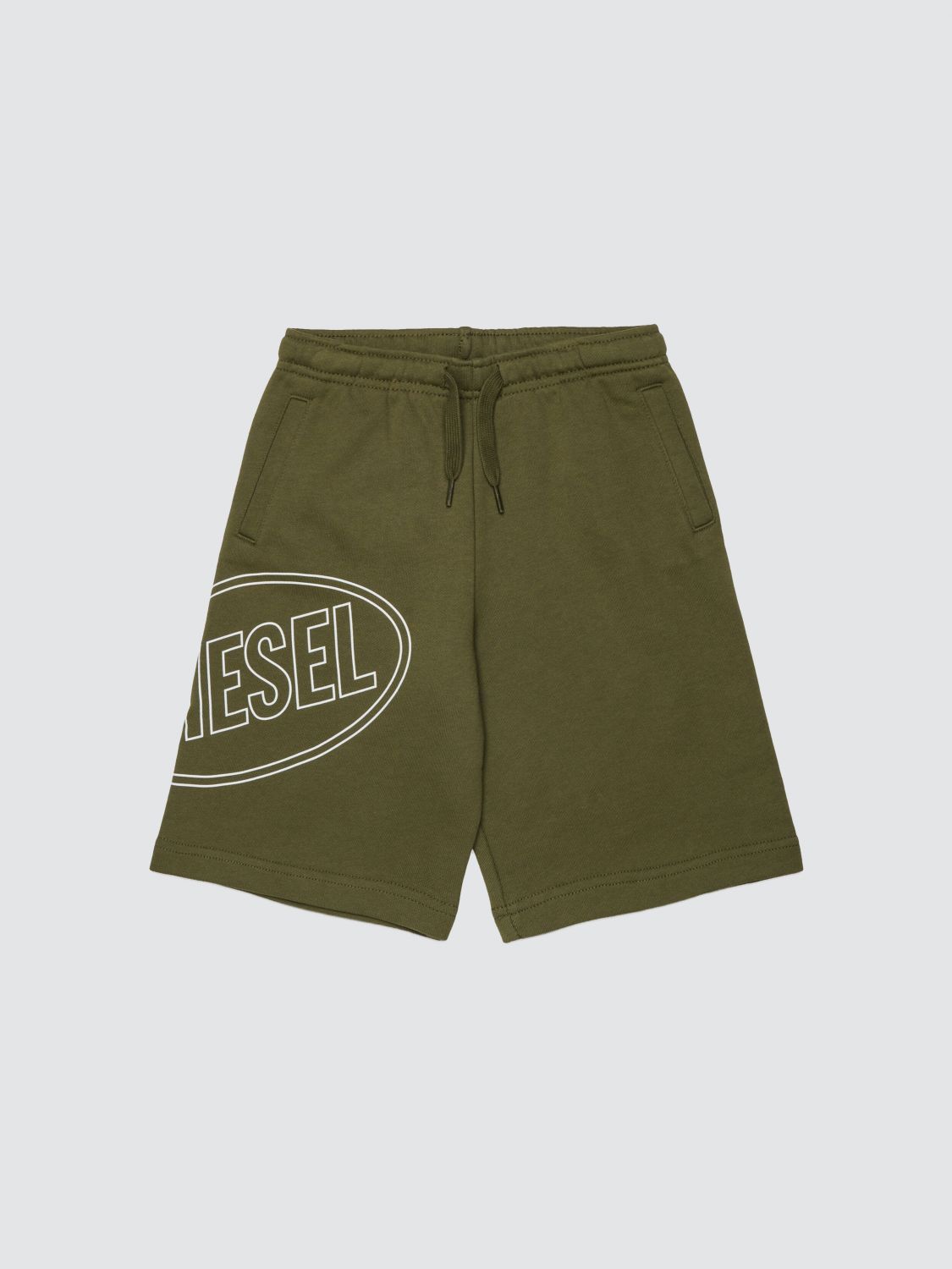 DIESEL Pantaloncino in cotone con logo