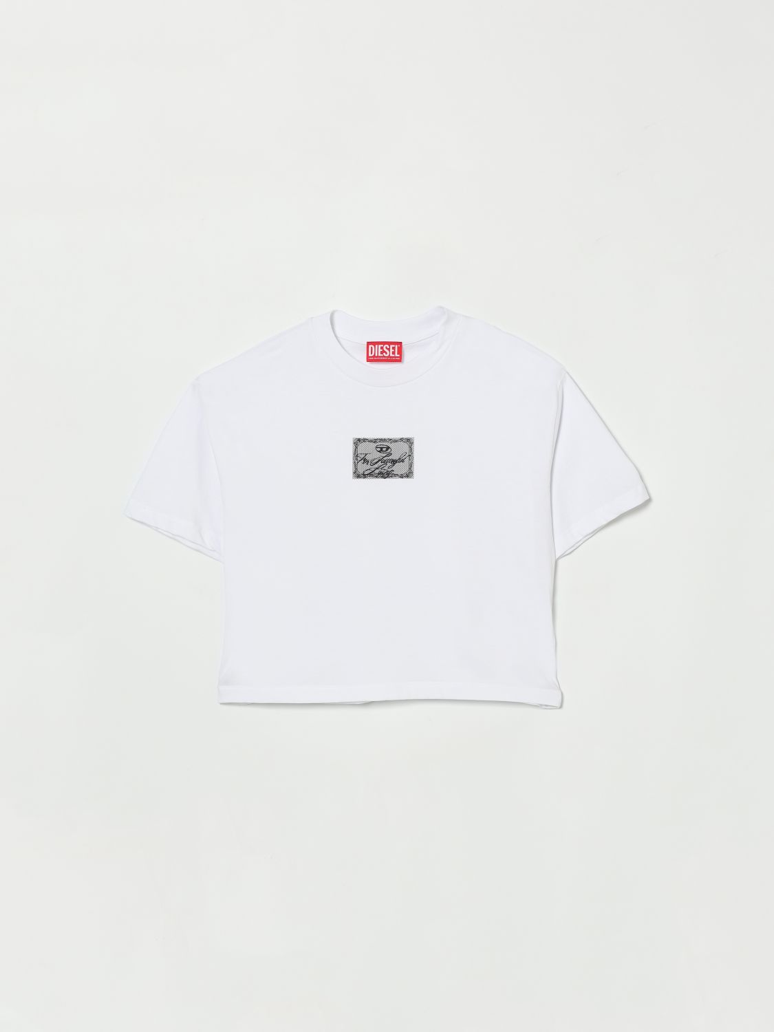DIESEL T-Shirt Kinder Farbe Weiß