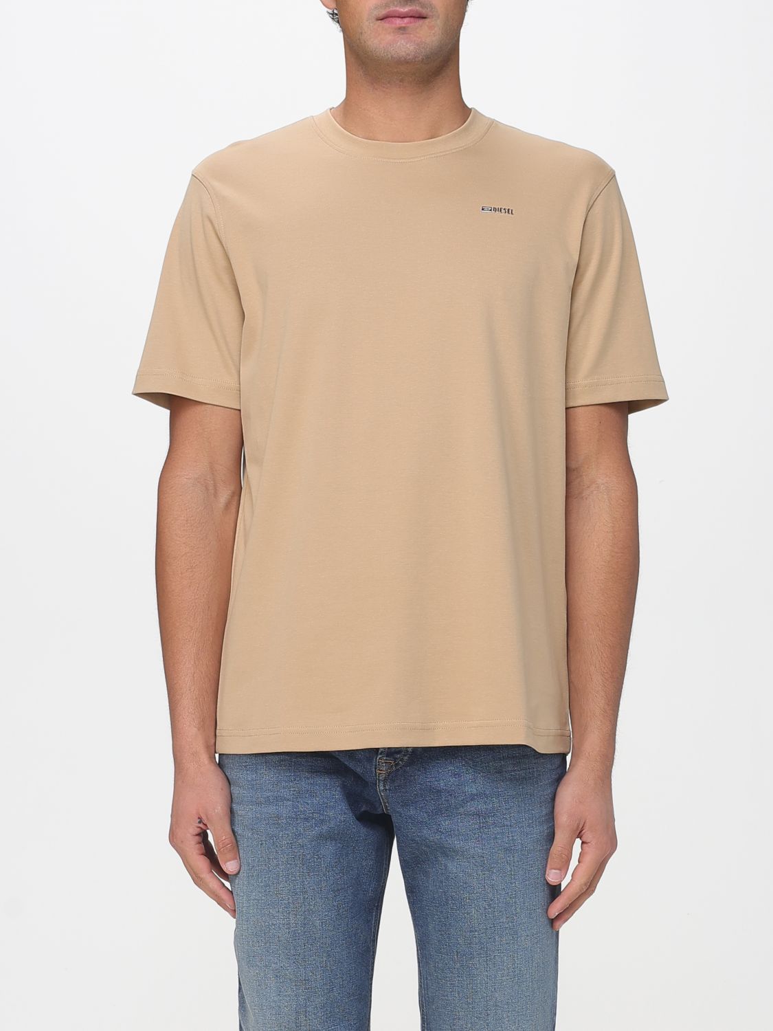 DIESEL T-Shirt Herren Farbe Beige