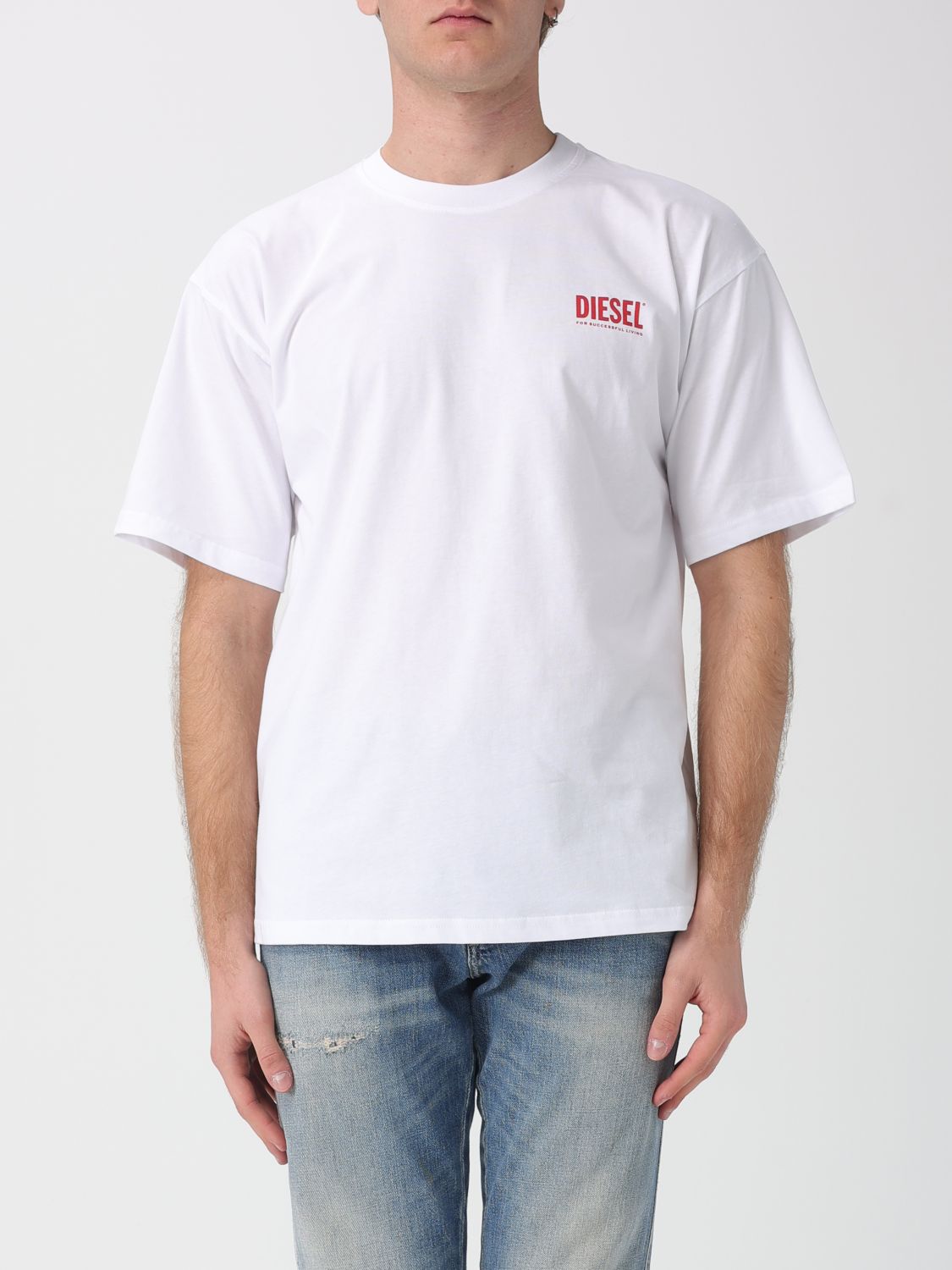 DIESEL T-Shirt Herren Farbe Weiß