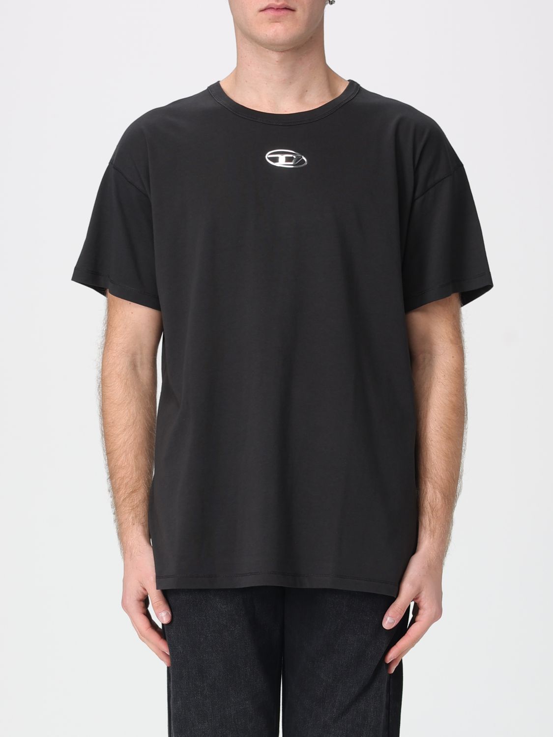 Diesel Ανδρών Μαύρο T-Shirt Men Color