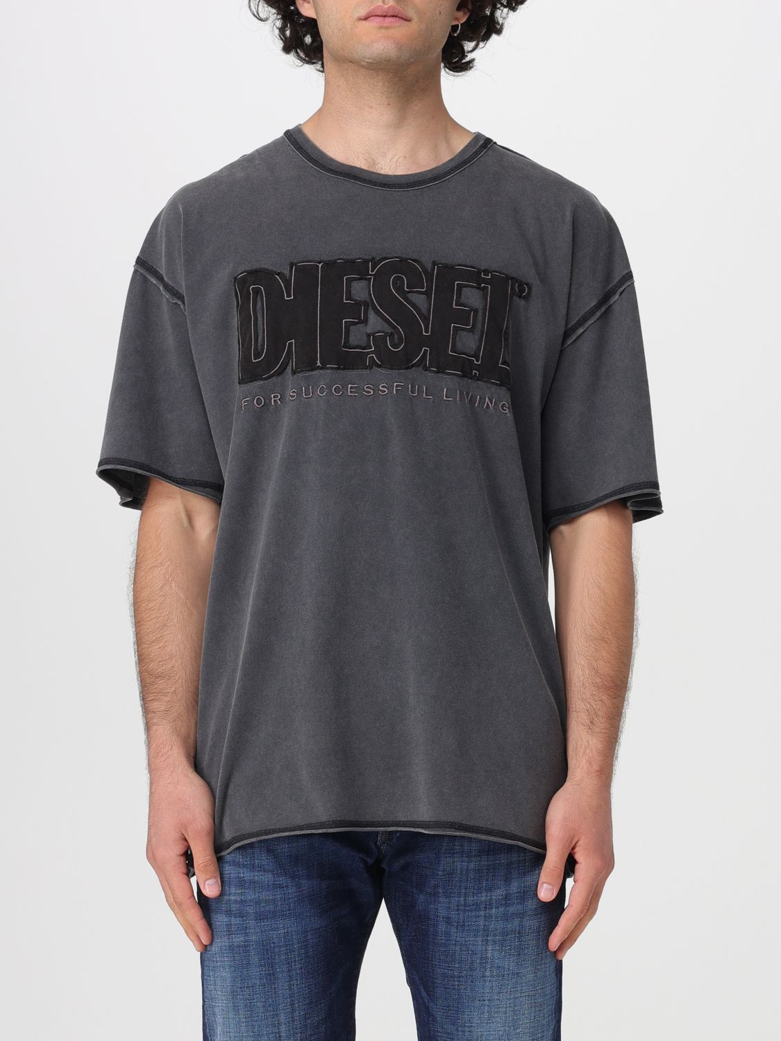 DIESEL T-Shirt Men color Black