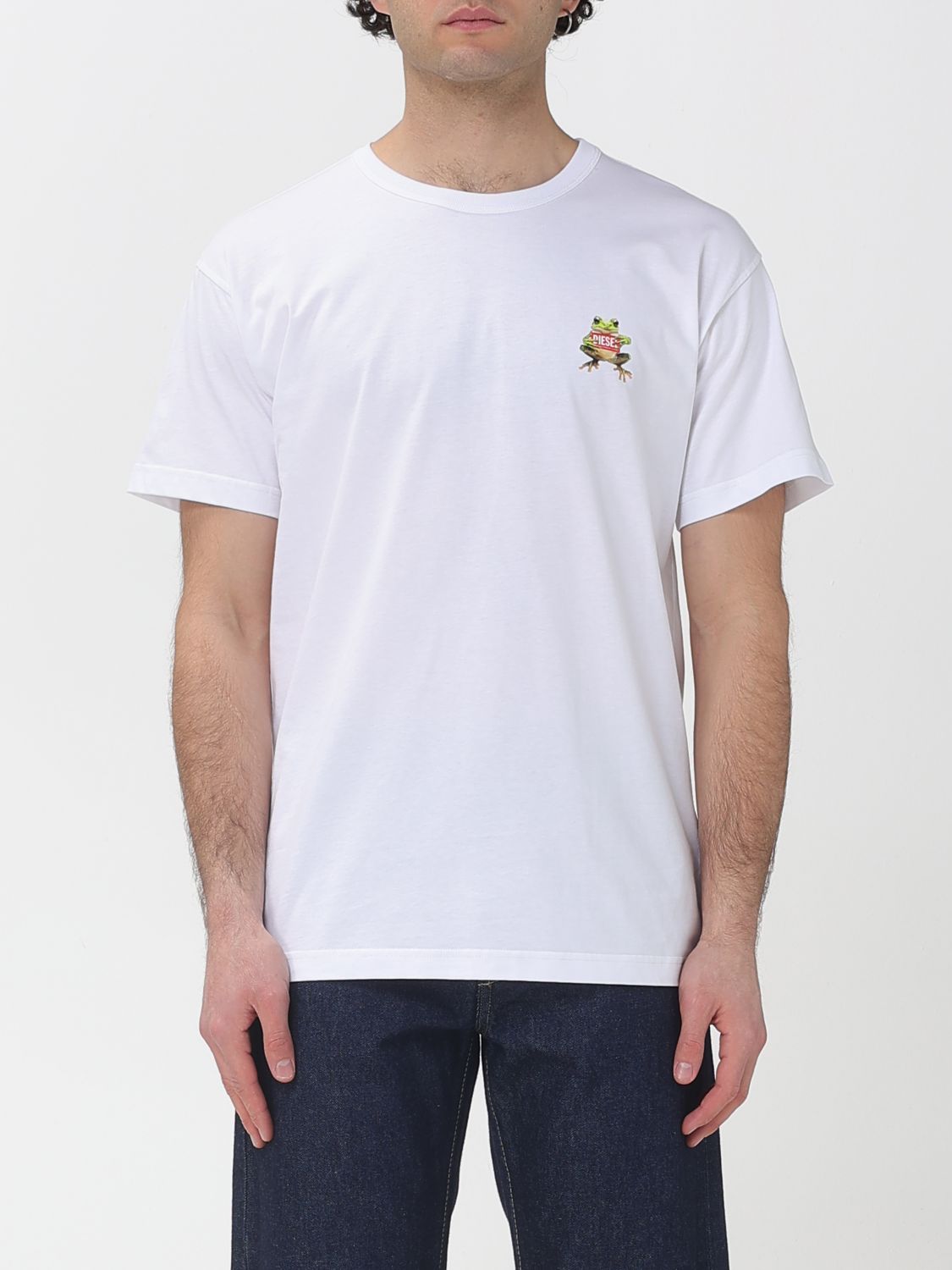 DIESEL T-Shirt Herren Farbe Weiß
