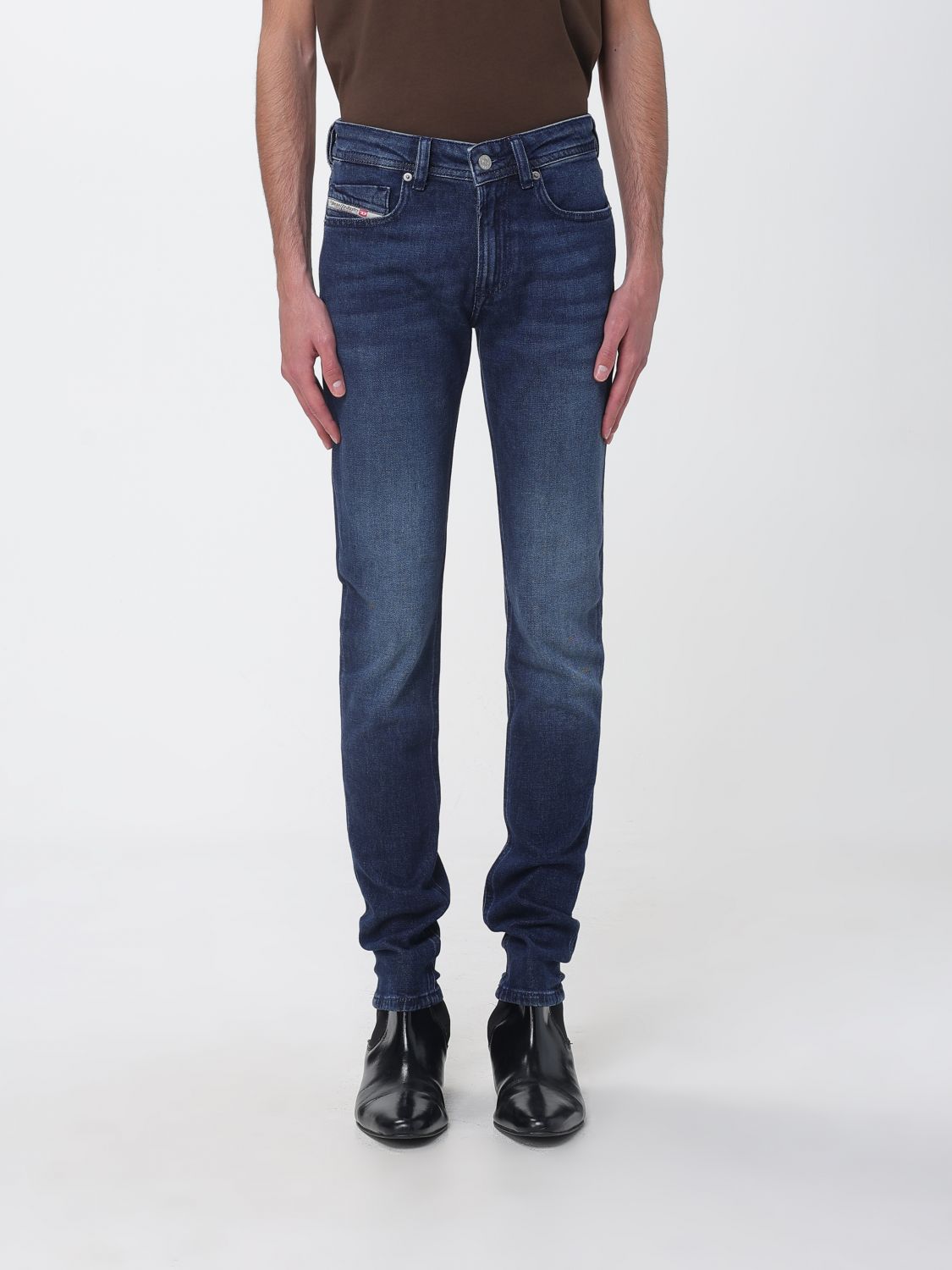 DIESEL Jeans Men color Denim