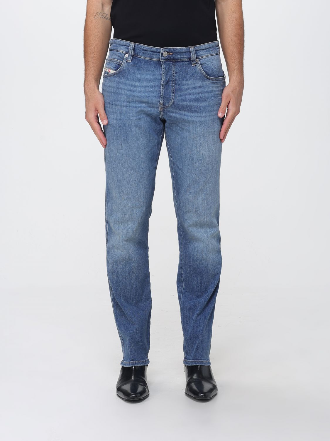 DIESEL Jeans Men color Stone Washed
