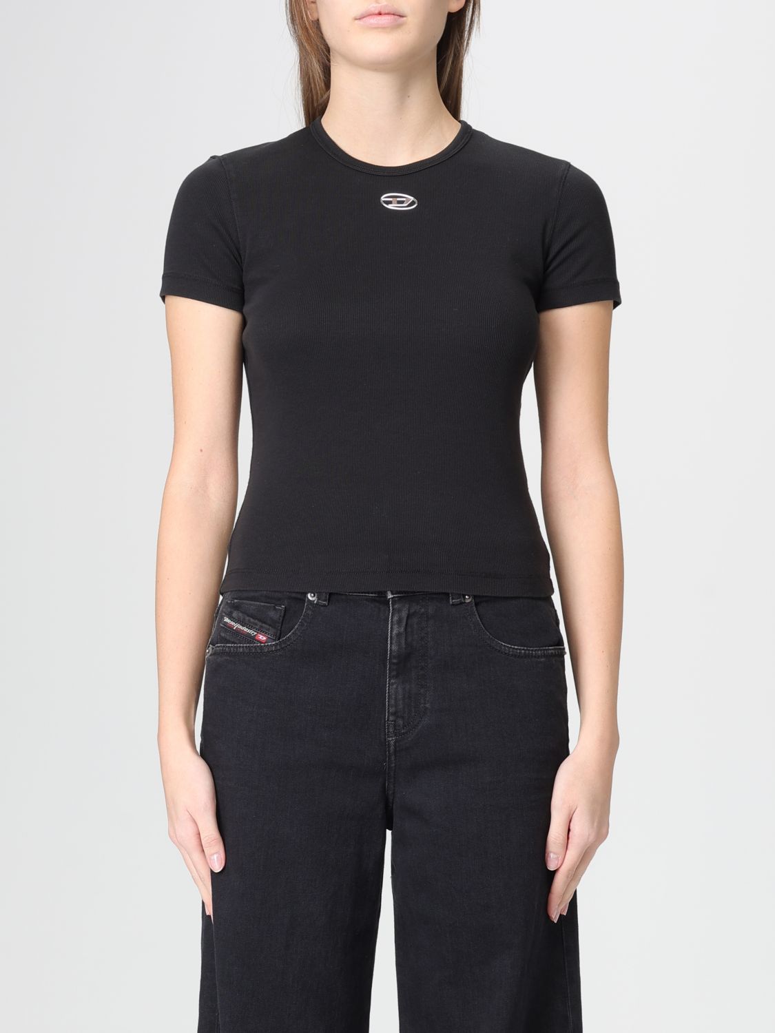 T-Shirts DIESEL Donna colore Nero
