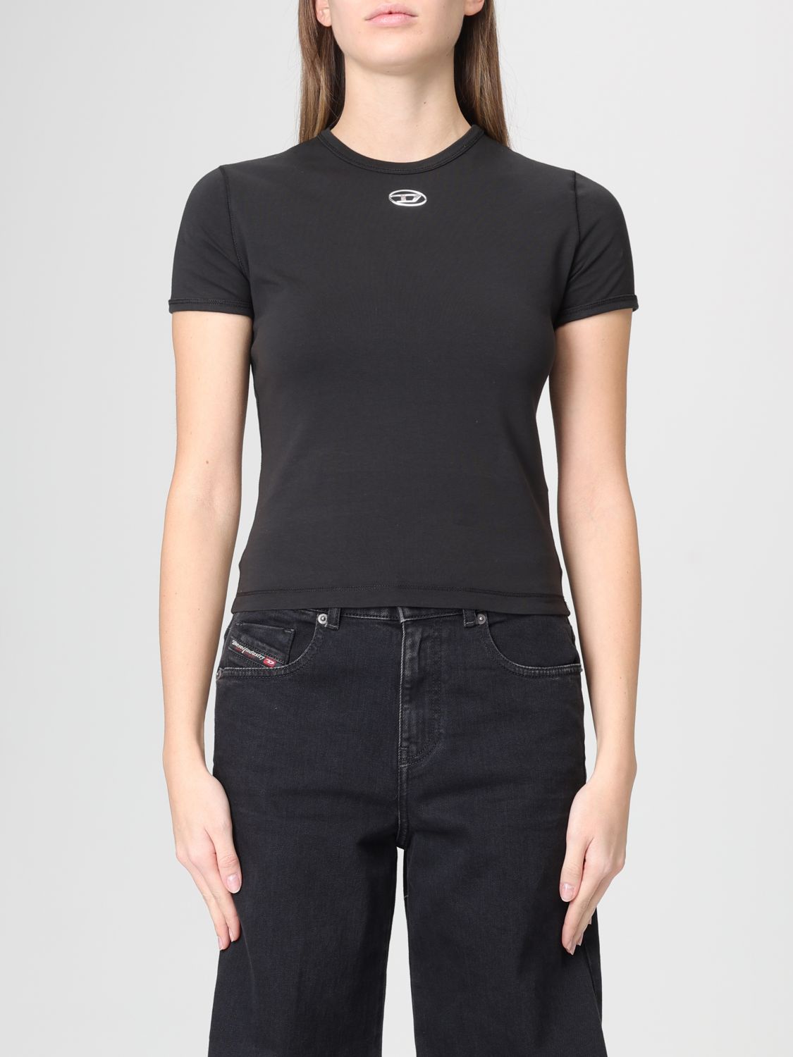 DIESEL T-Shirt Damen Farbe Schwarz