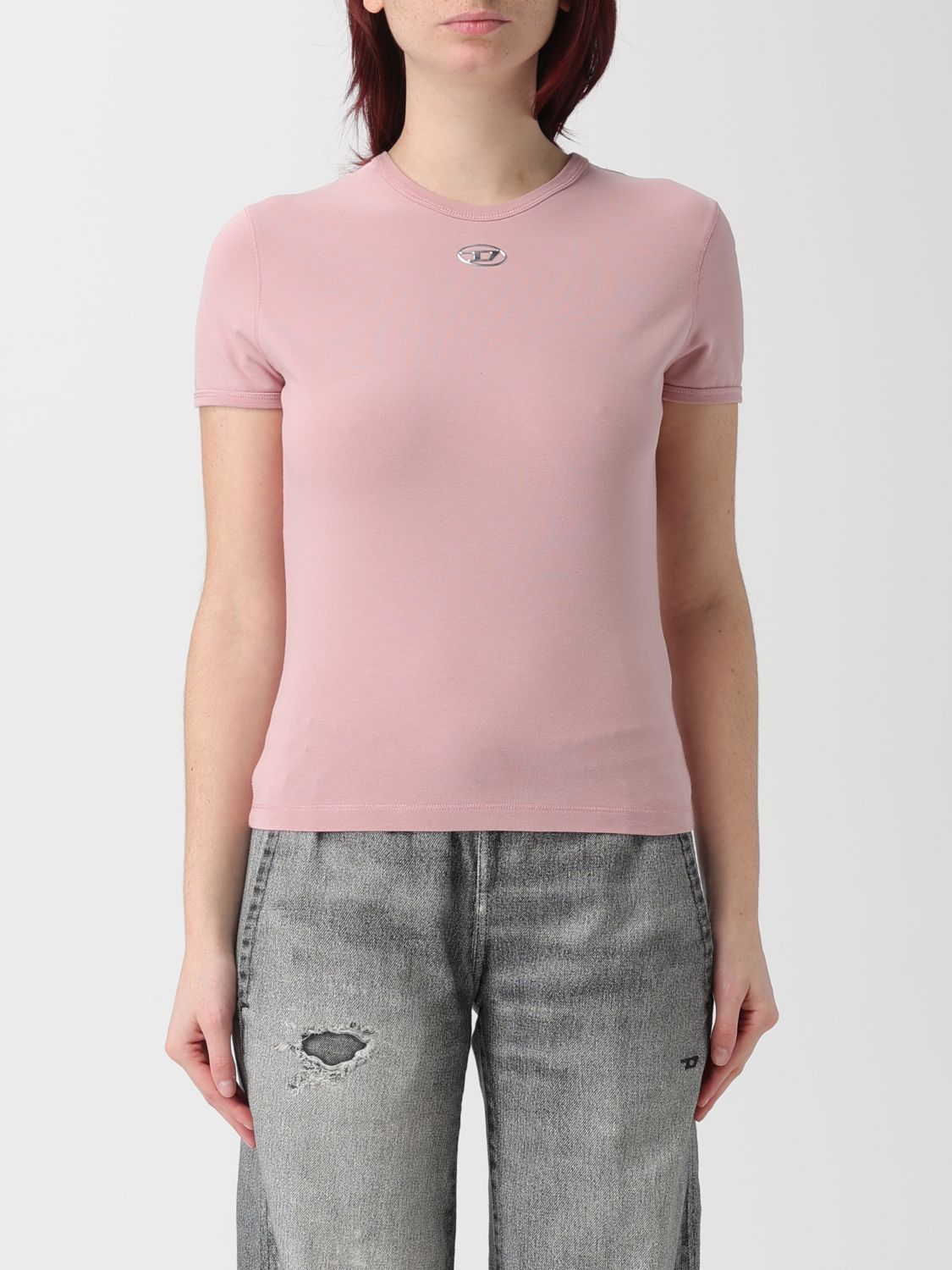 DIESEL T-Shirt Damen Farbe Pink
