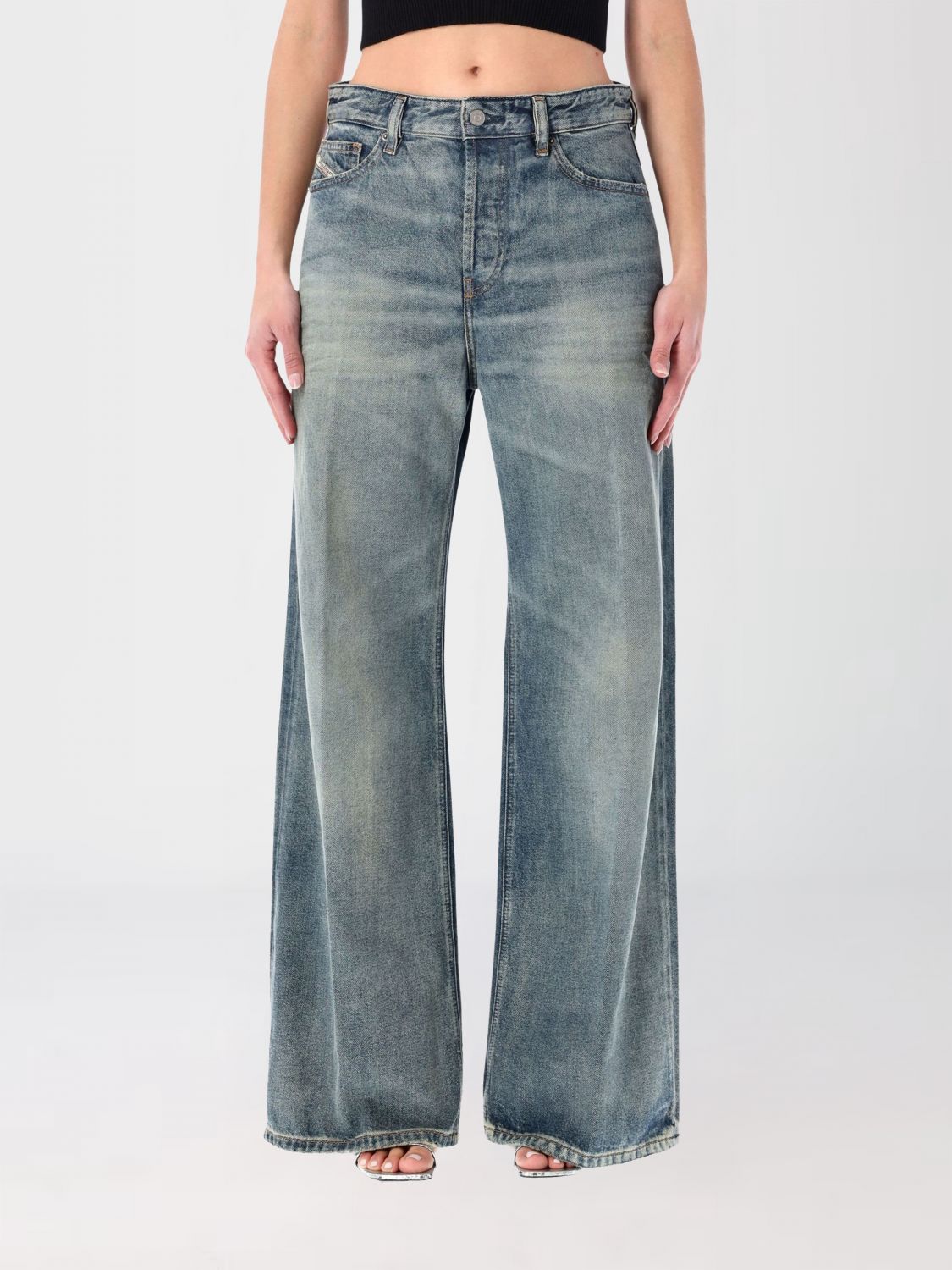 Jeans DIESEL Woman color Denim