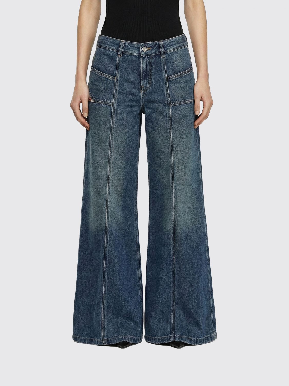 DIESEL Jeans Woman color Denim　DIESEL ジーンズ ウーマンカラーデニム DIESEL