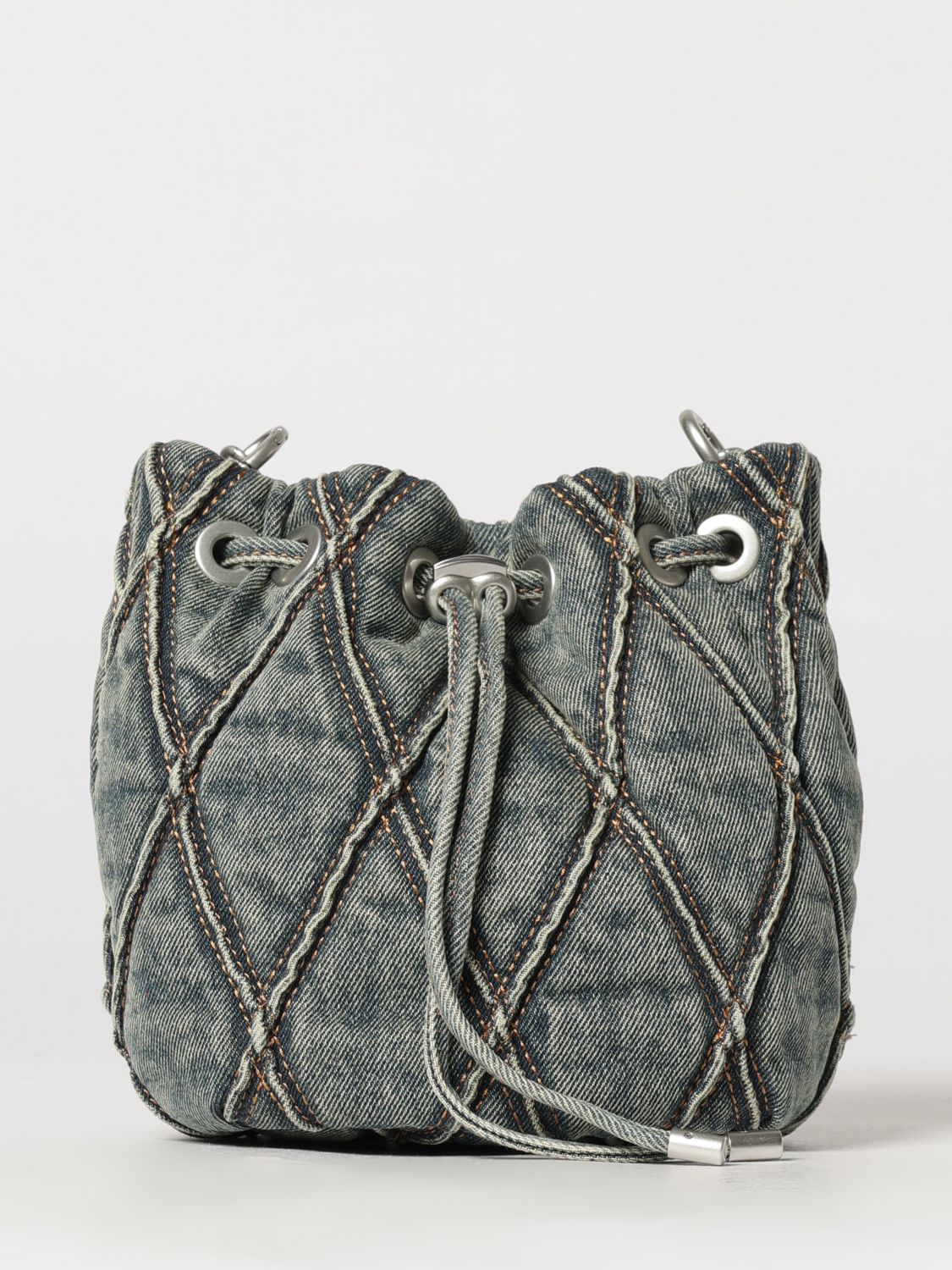 DIESEL Mini Bag Woman color Denim