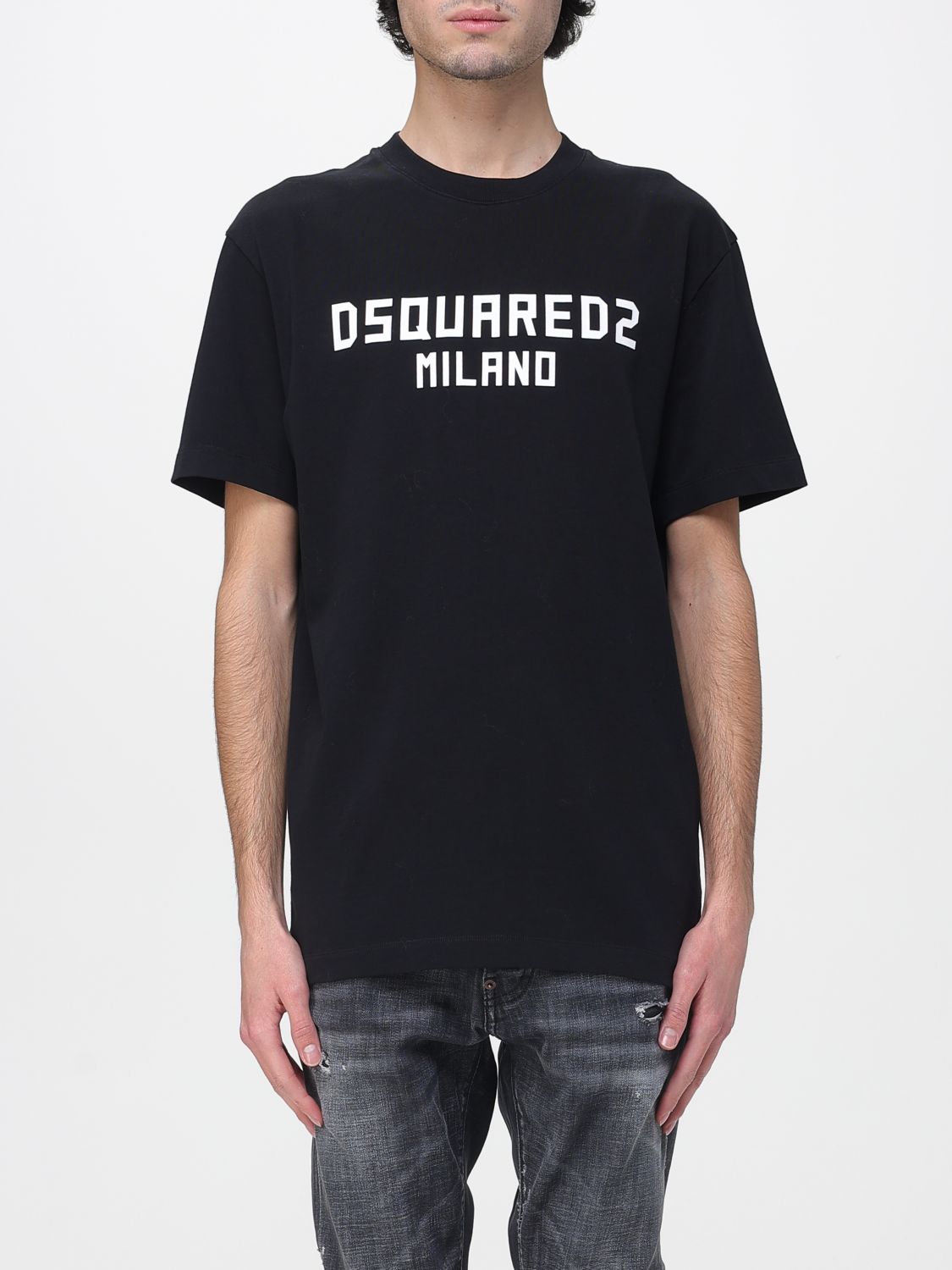 DSQUARED2 T-Shirt Herren Farbe Schwarz