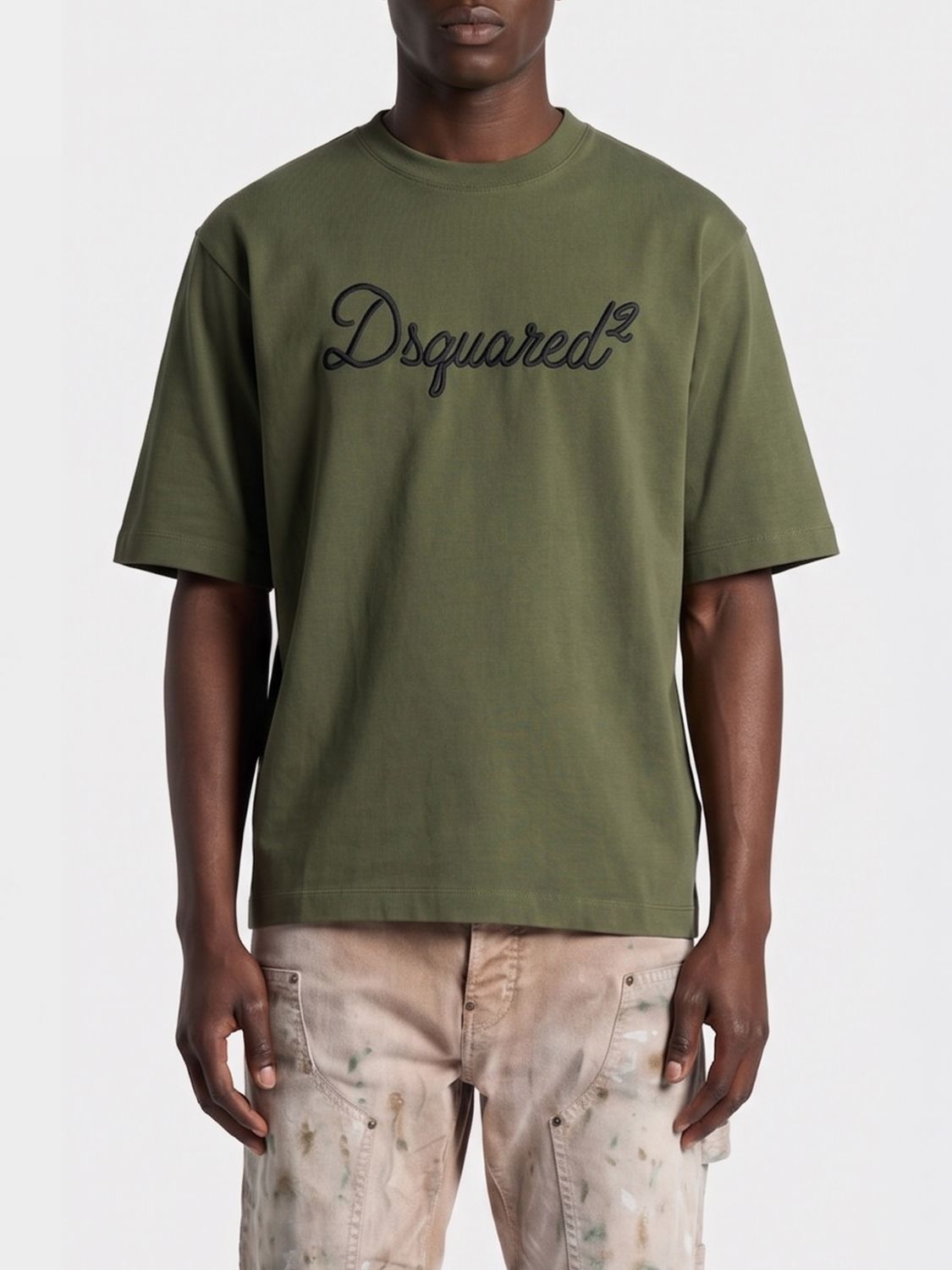 DSQUARED2 T-Shirt Men color Green